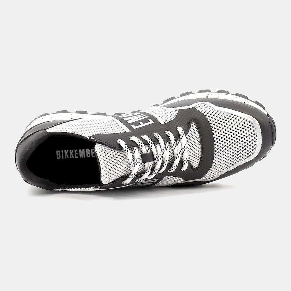 Bikkembergs Sapatilhas Sneakers Shoes E10929 White Blk Branco Preto Shot14