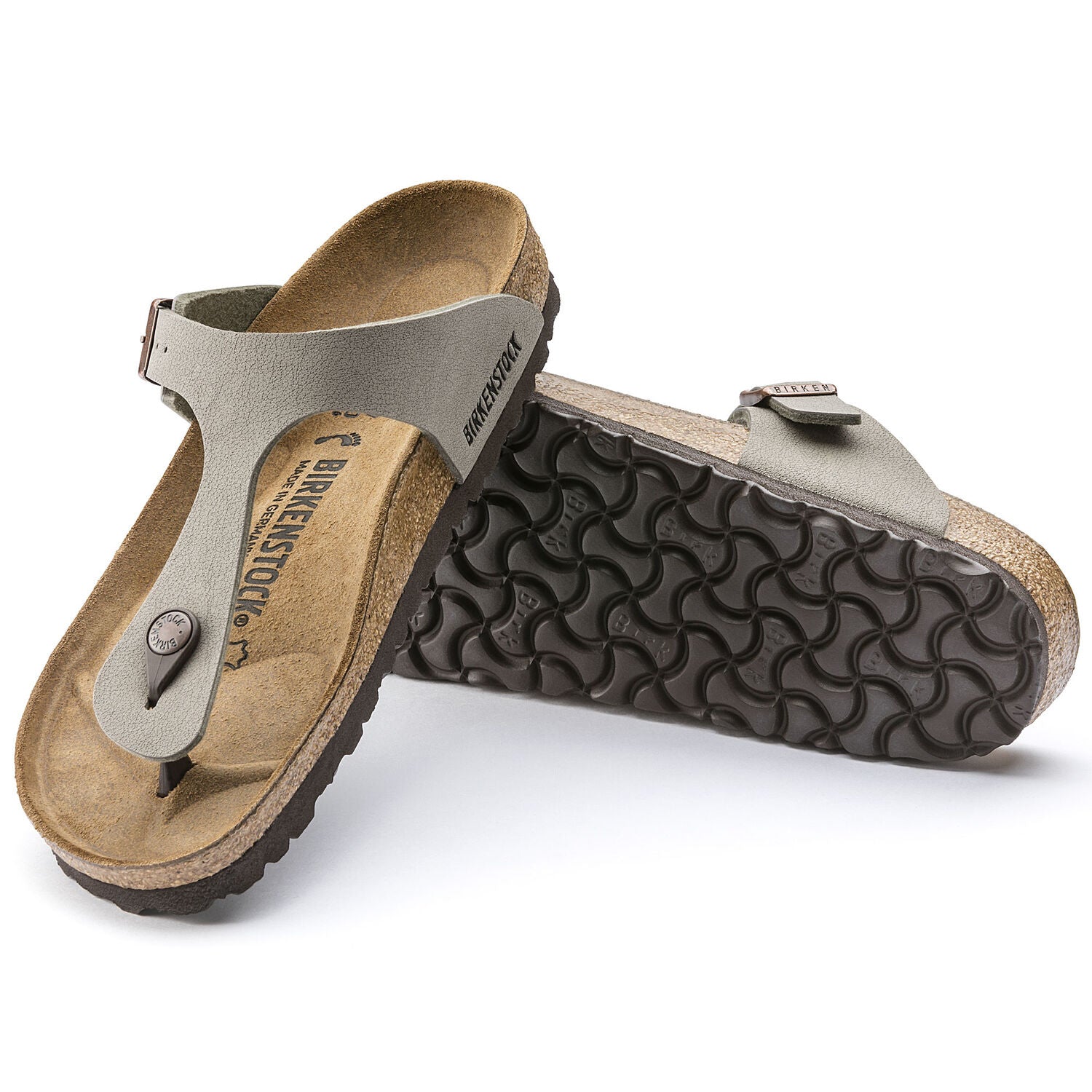 Birkenstock Sandálias Sandals 0043391 Stone Stone_shot6