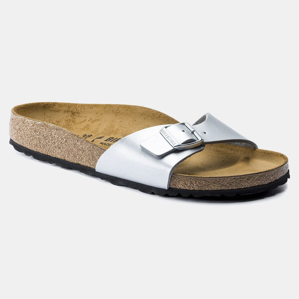 Birkenstock Sandálias Sandals 040413 Silver Prata Shot1