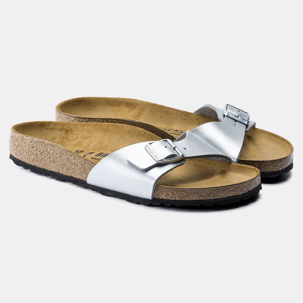 Birkenstock Sandálias Sandals 040413 Silver Prata Shot4