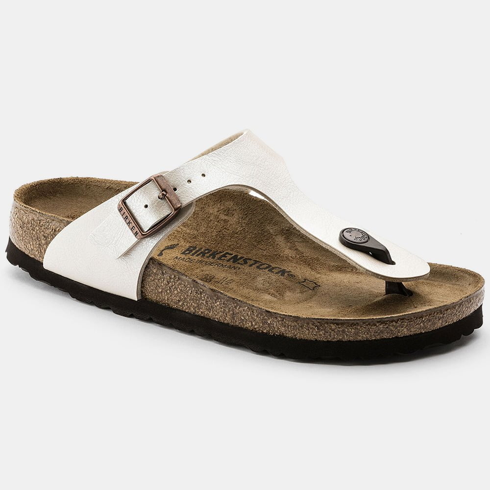 Birkenstock Sandálias Sandals 0943871 Pearl Whit Pérola Shot1