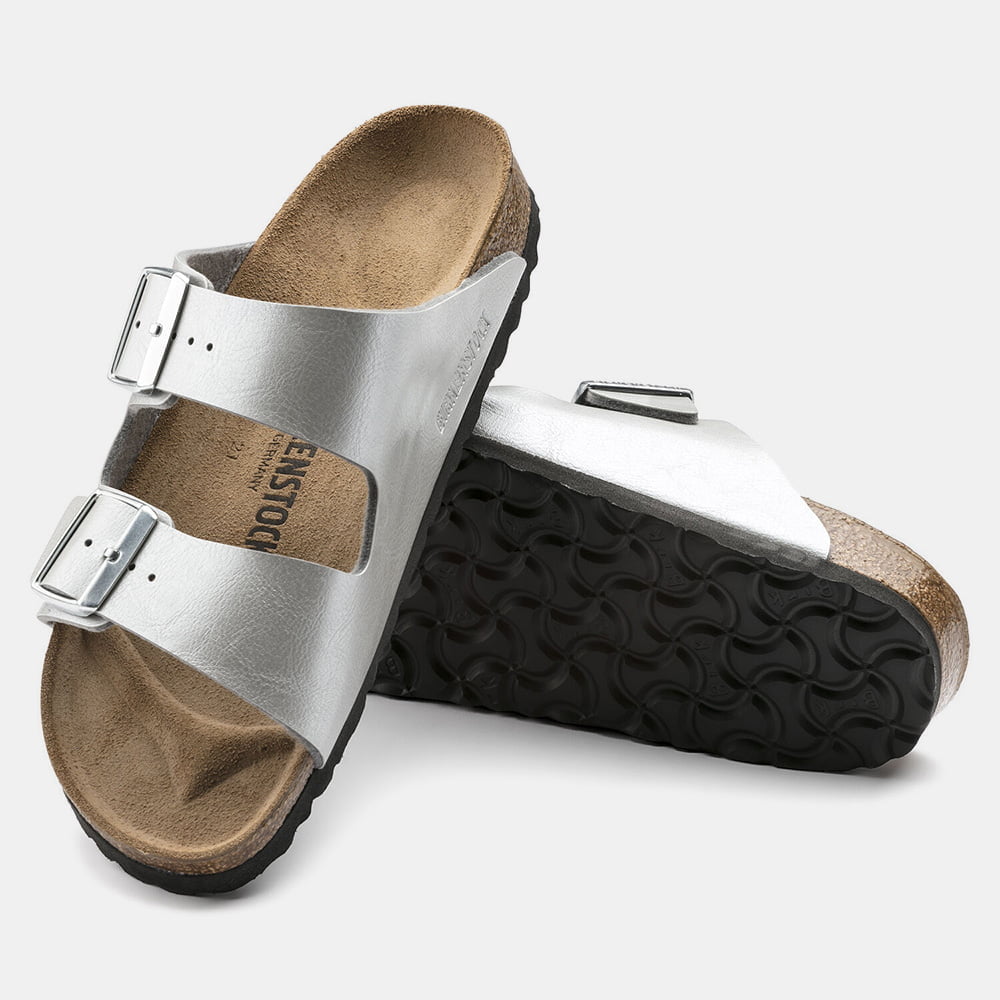 Birkenstock Sandálias Sandals 1009603 Silver Prata Shot2