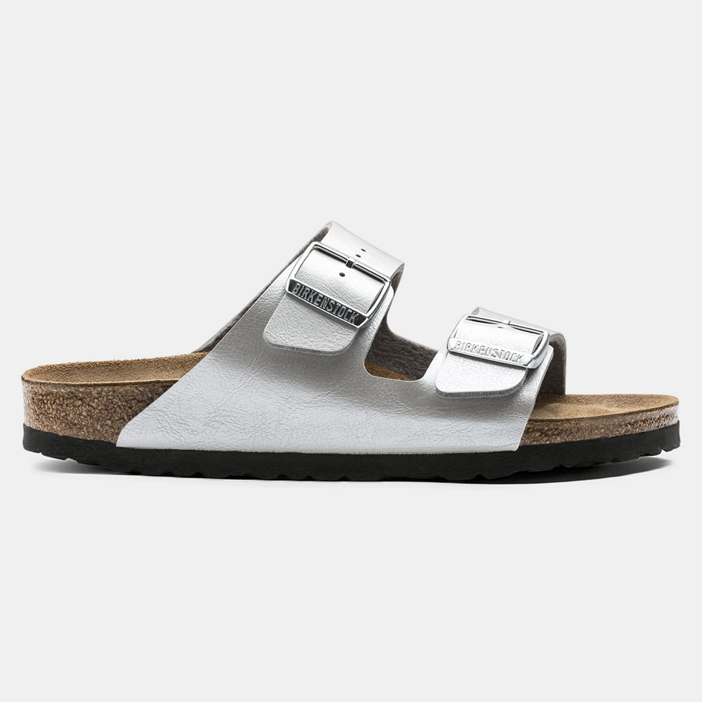 Birkenstock Sandálias Sandals 1009603 Silver Prata Shot5