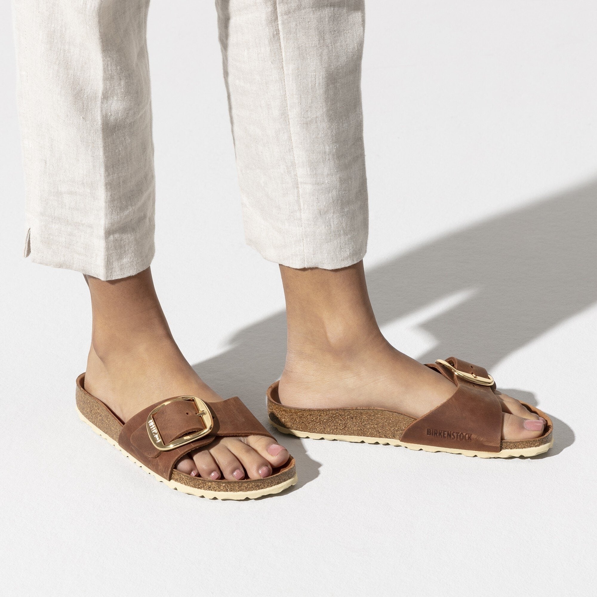 Birkenstock Sandalias Sandals 1006525 Cognac Cognac_shot2