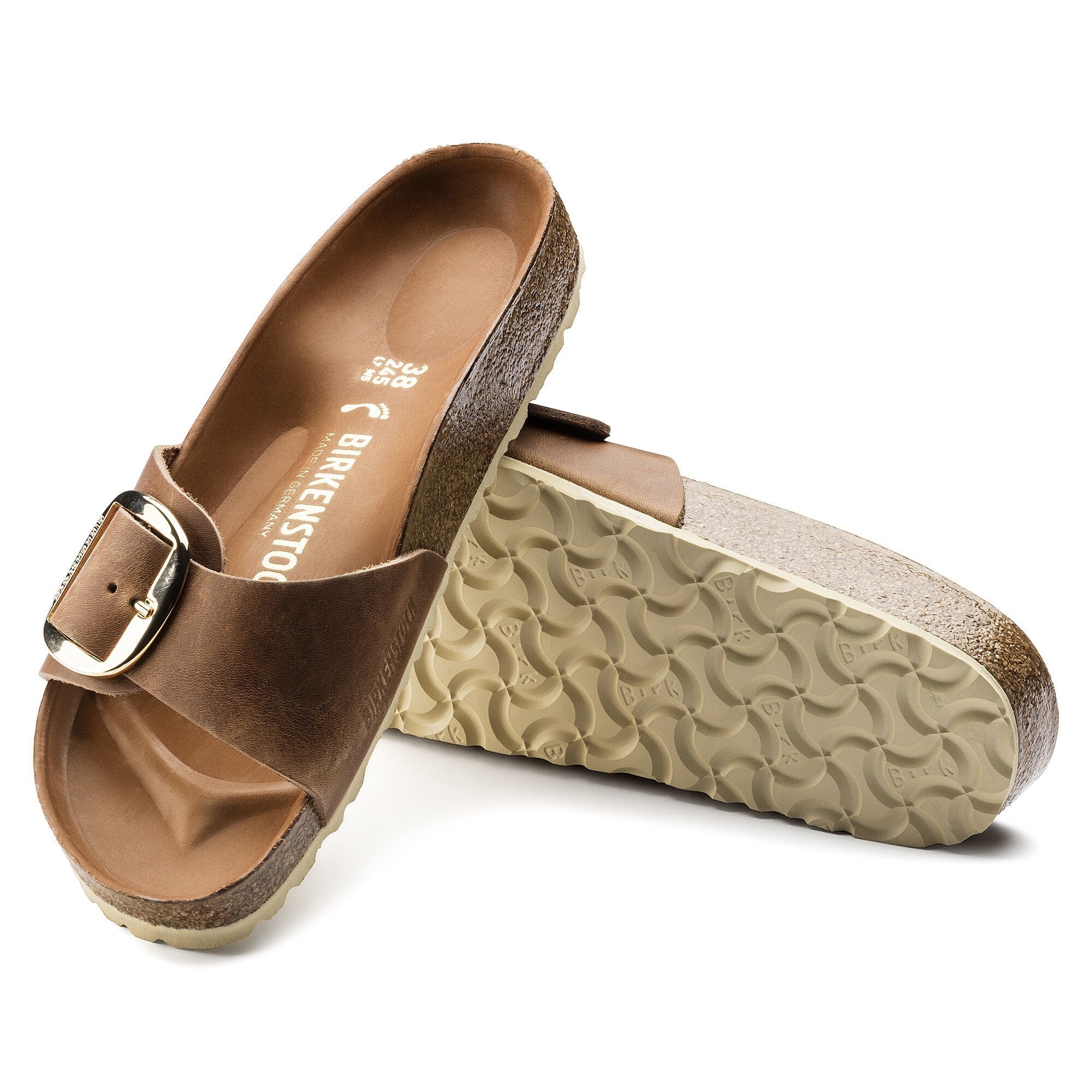 Birkenstock Sandalias Sandals 1006525 Cognac Cognac_shot7
