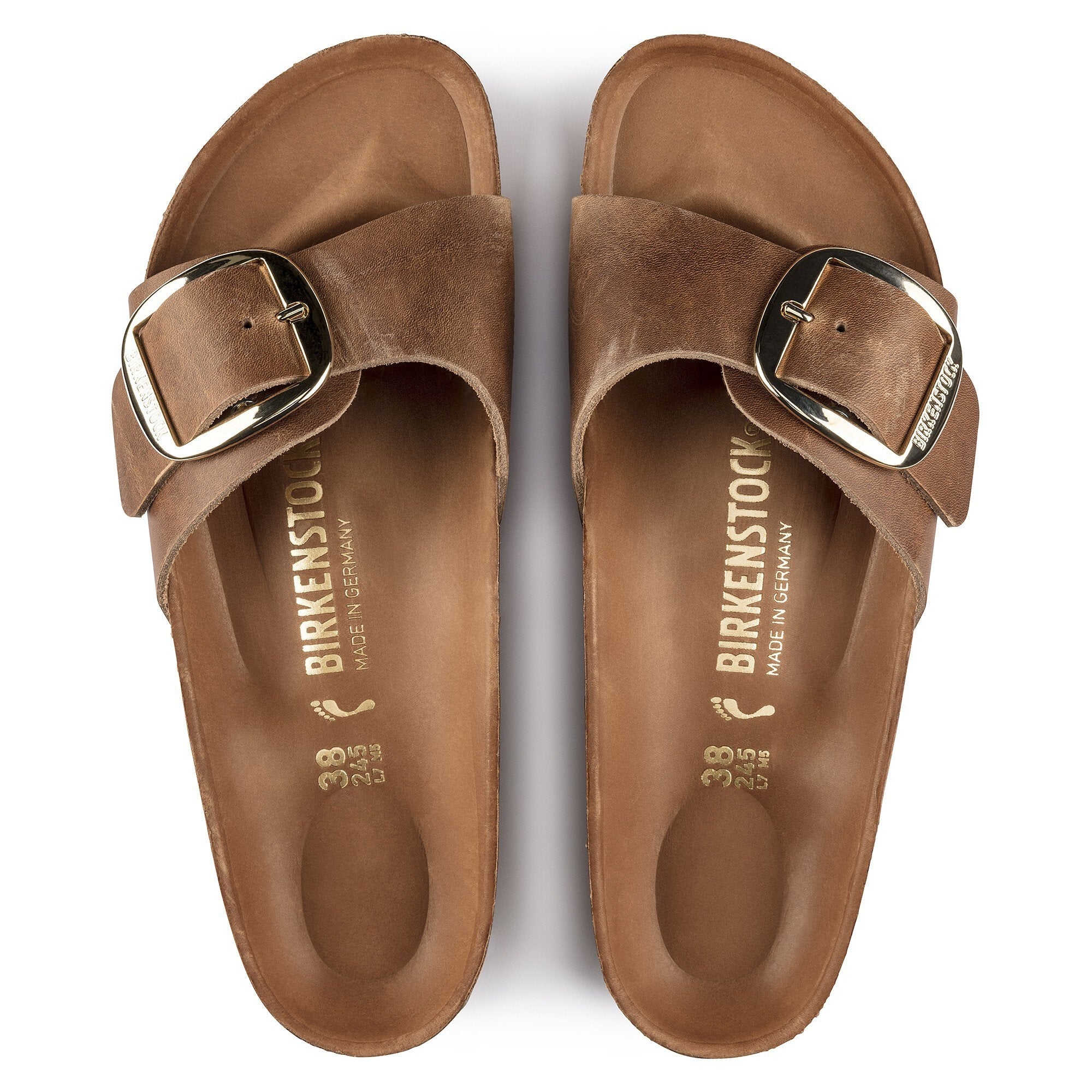 Birkenstock Sandalias Sandals 1006525 Cognac Cognac_shot8