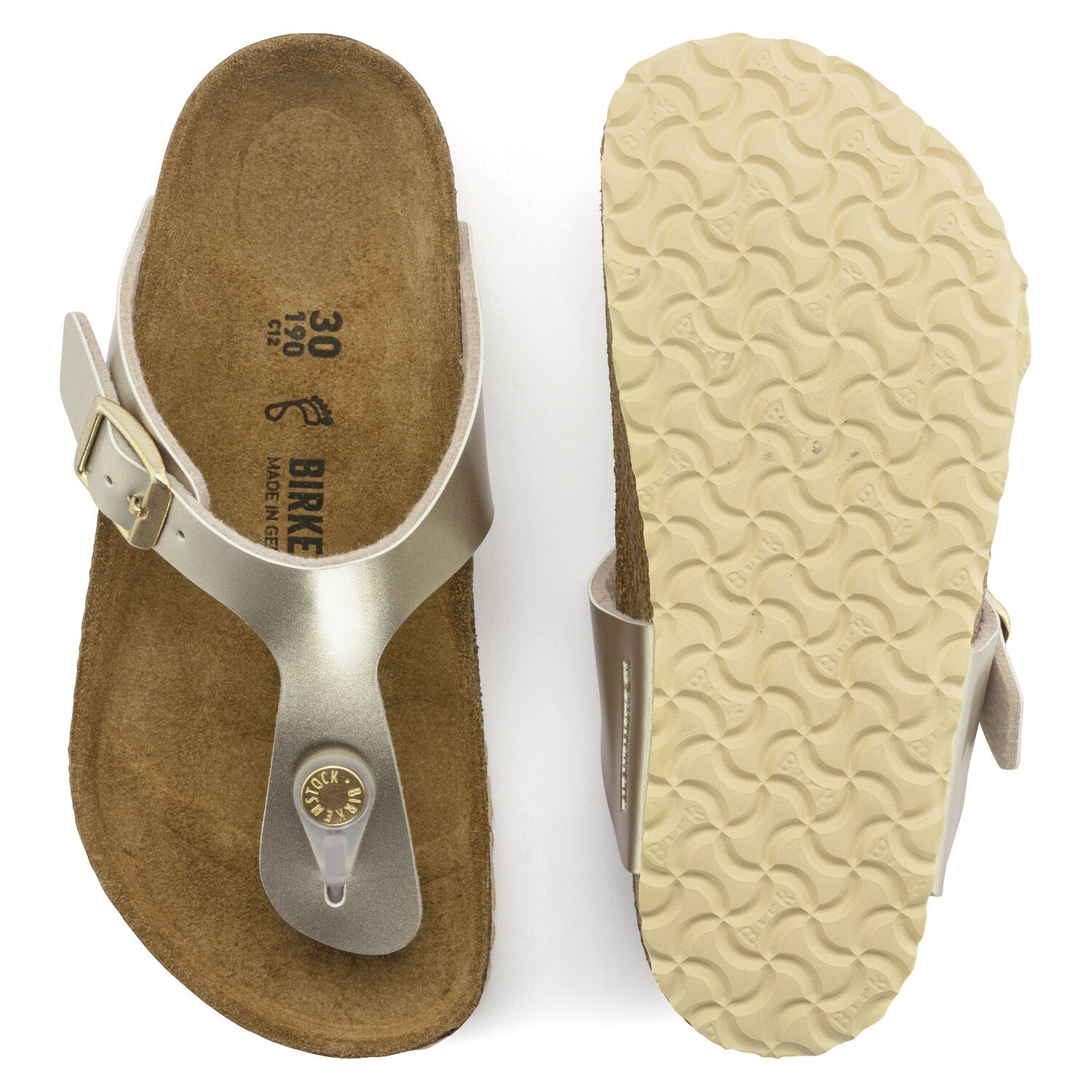 Birkenstock Sandalias Sandals 1015592 Gold Dourado_shot1