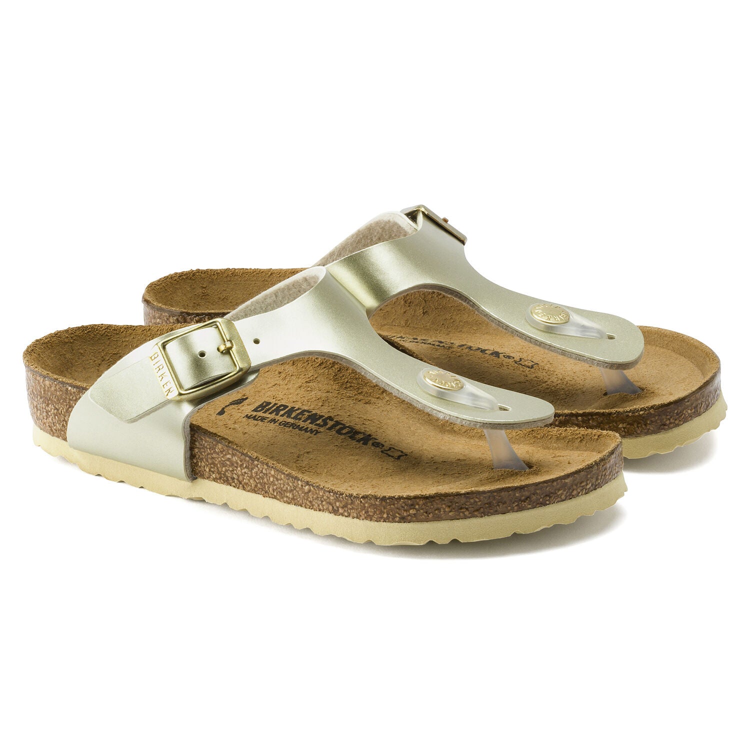 Birkenstock Sandalias Sandals 1015592 Gold Dourado_shot4