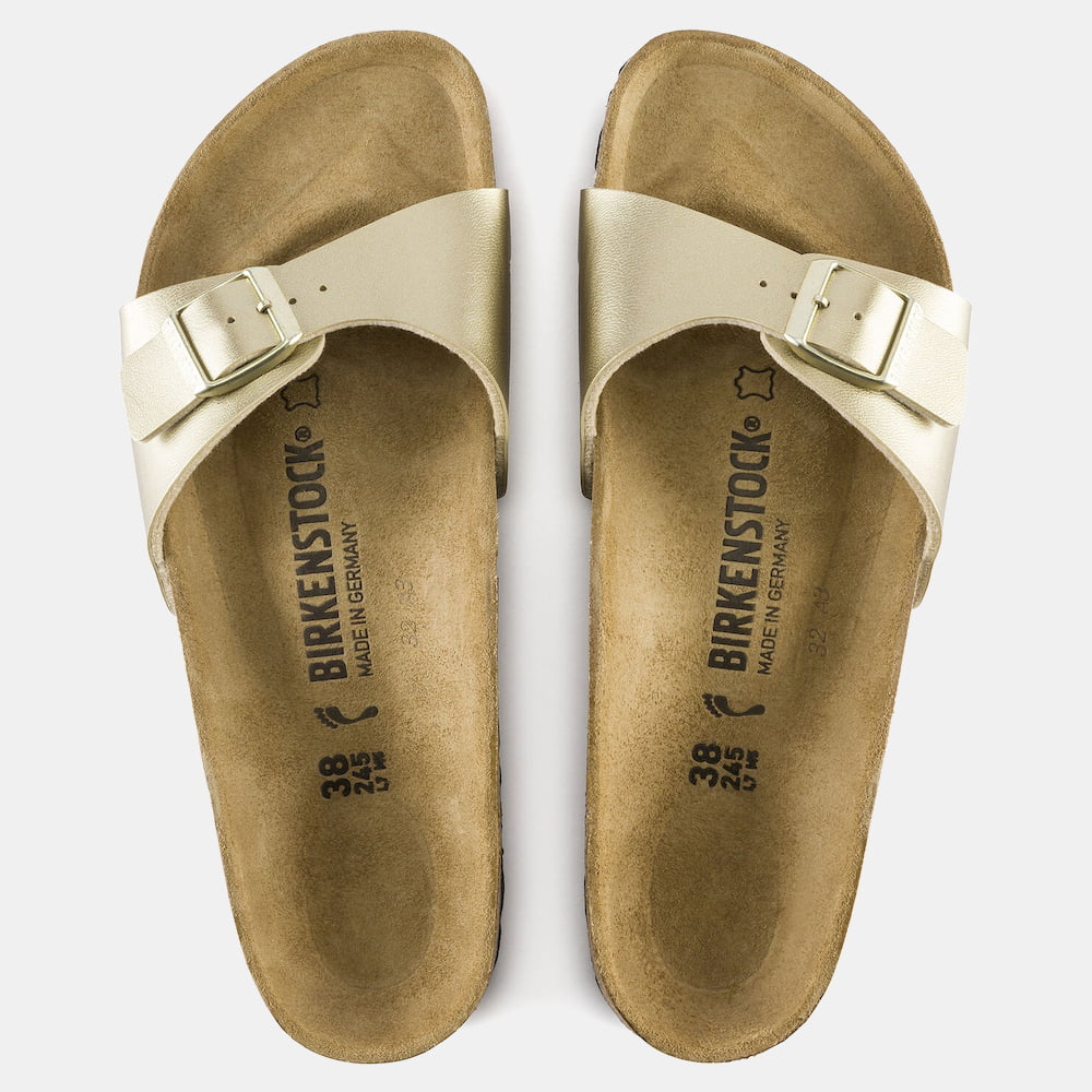 Birkenstock Sandalias Sandals 1016107 Gold Dourado Shot12