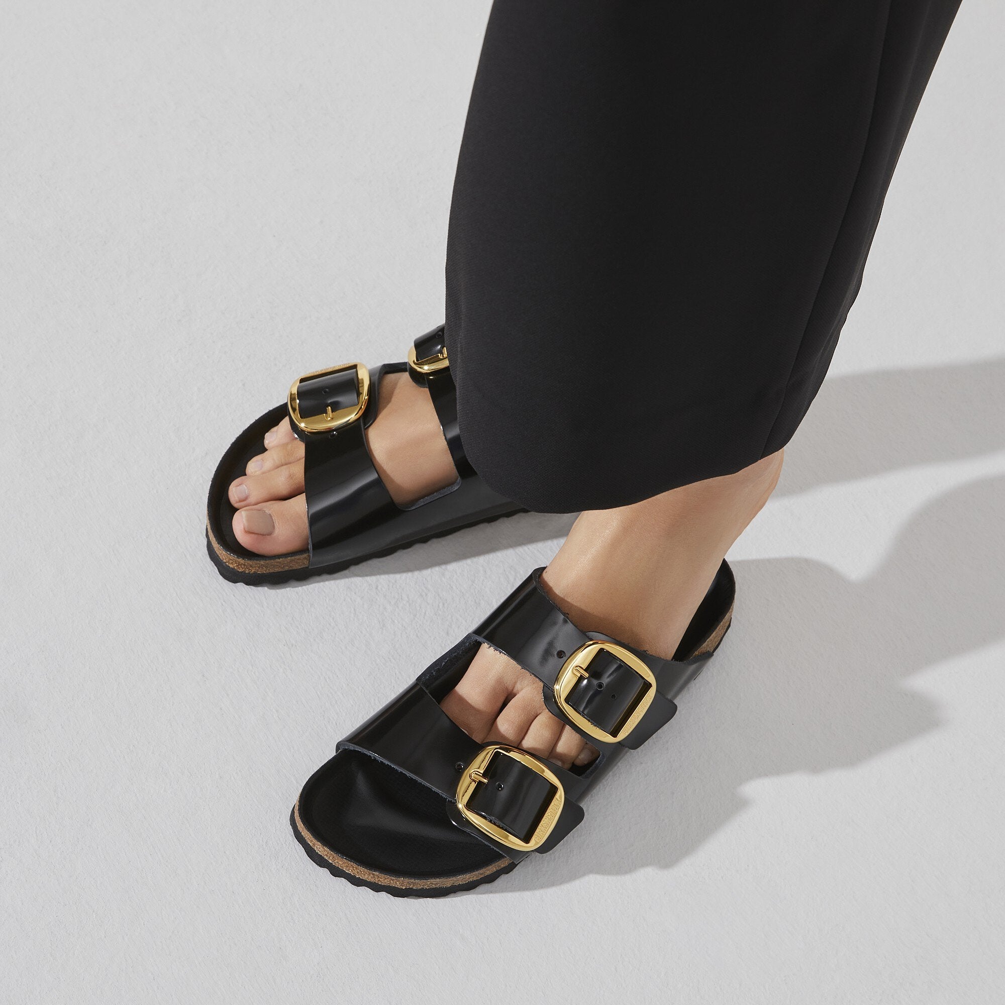 Birkenstock Sandalias Sandals 1021476 Blk Gold Preto Ouro_shot2