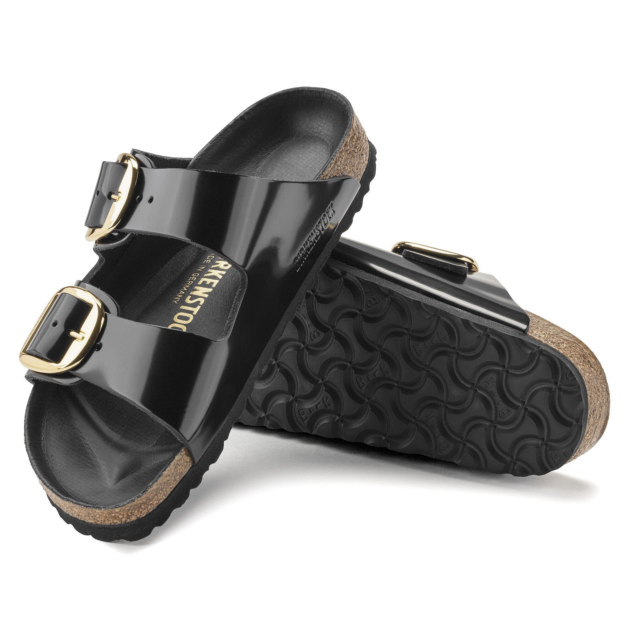 Birkenstock Sandalias Sandals 1021476 Blk Gold Preto Ouro_shot8