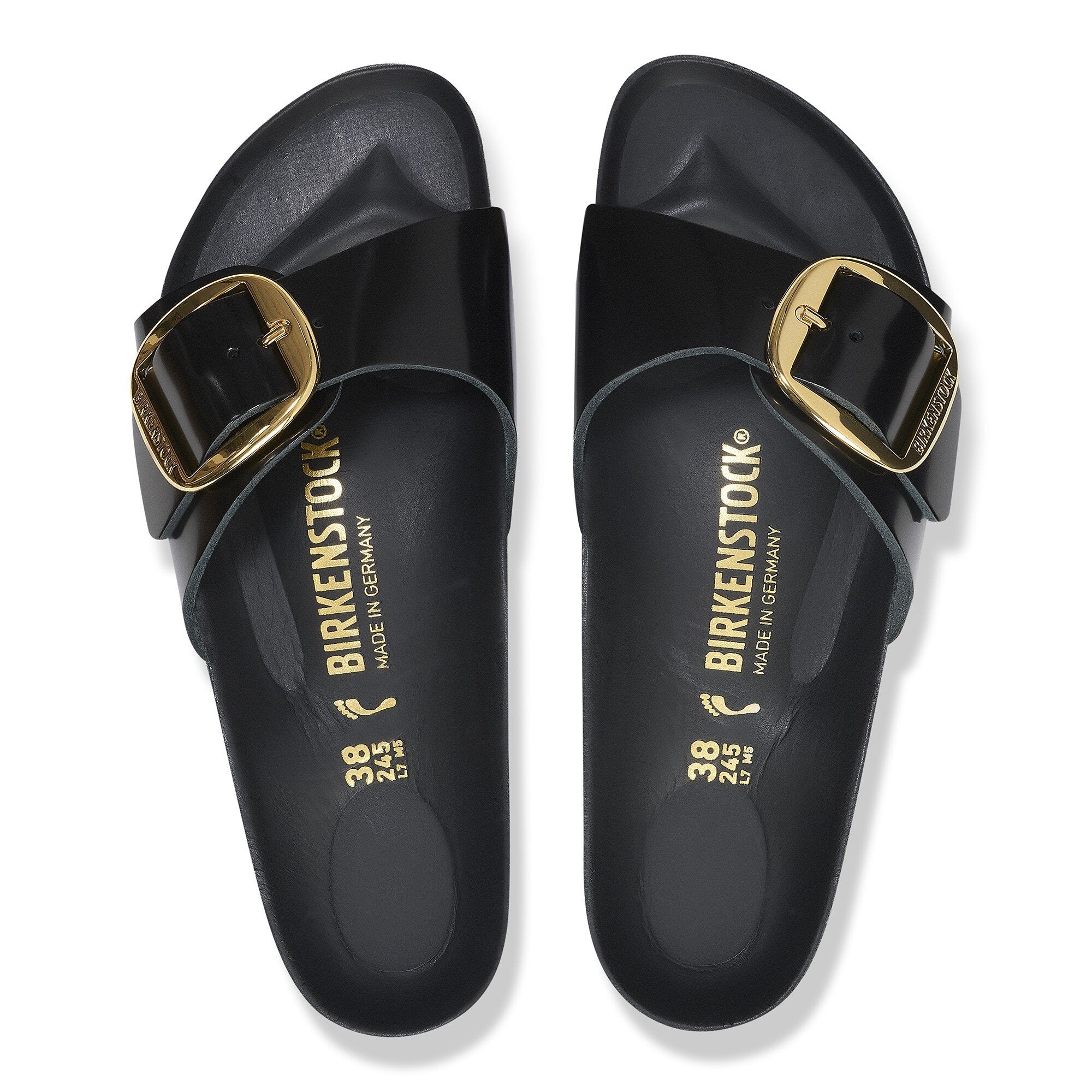 Birkenstock Sandalias Sandals 1022650 Blk Gold Preto Ouro_shot6