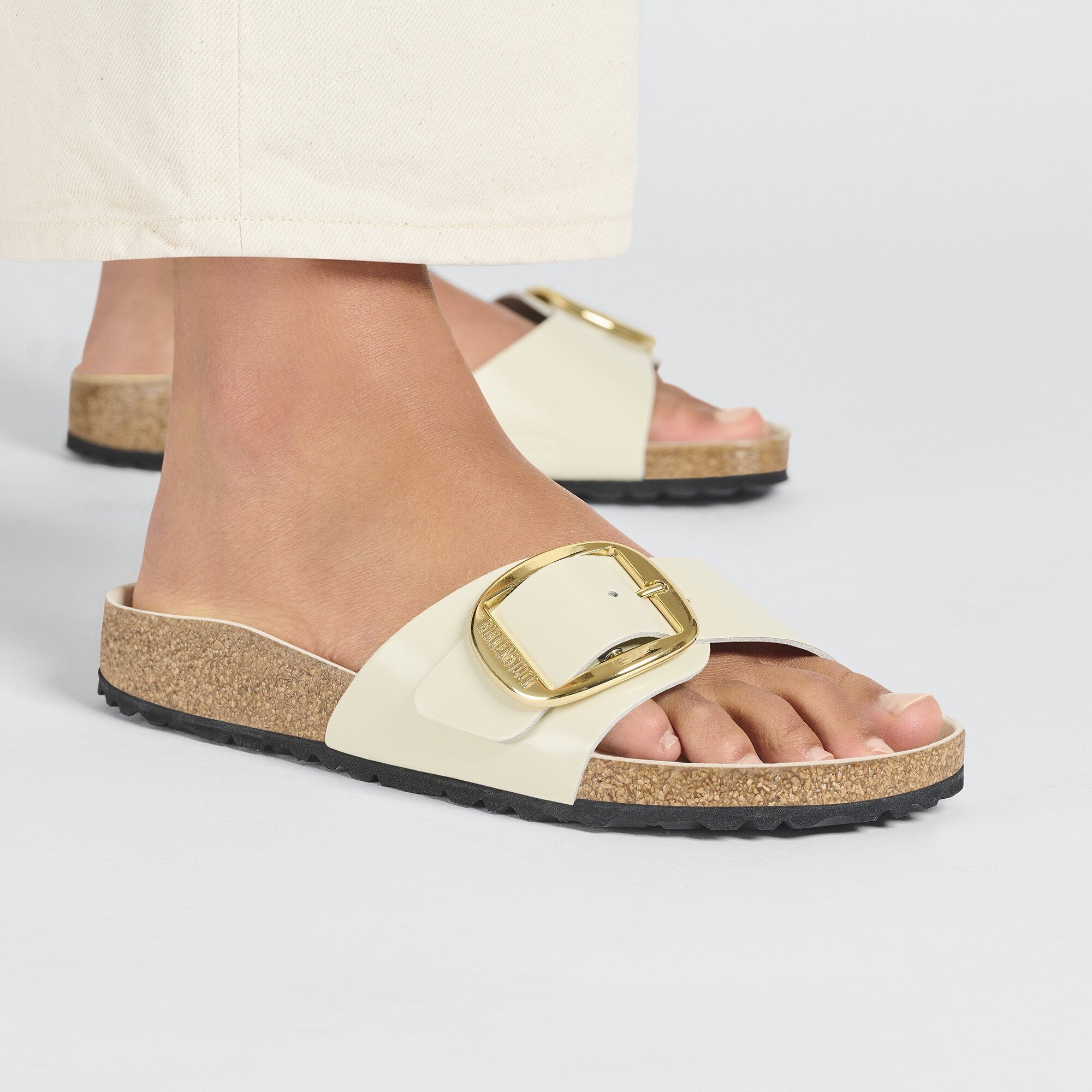 Birkenstock Sandalias Sandals 1025298 Ecru Ecru_shot2