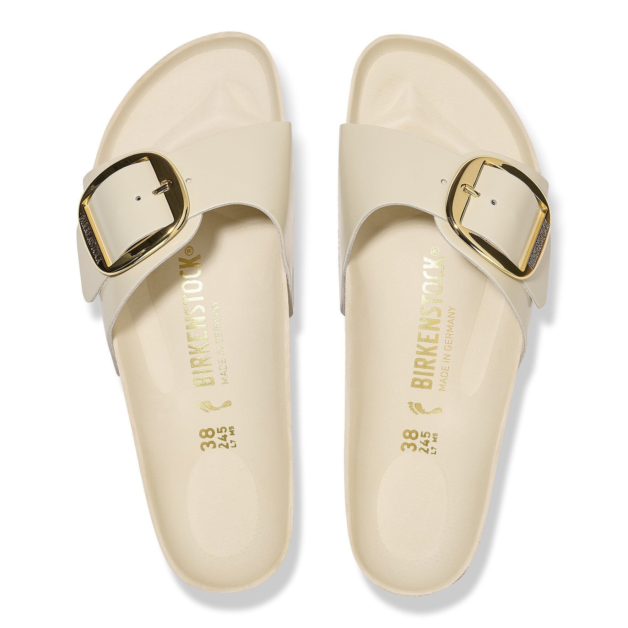 Birkenstock Sandalias Sandals 1025298 Ecru Ecru_shot8