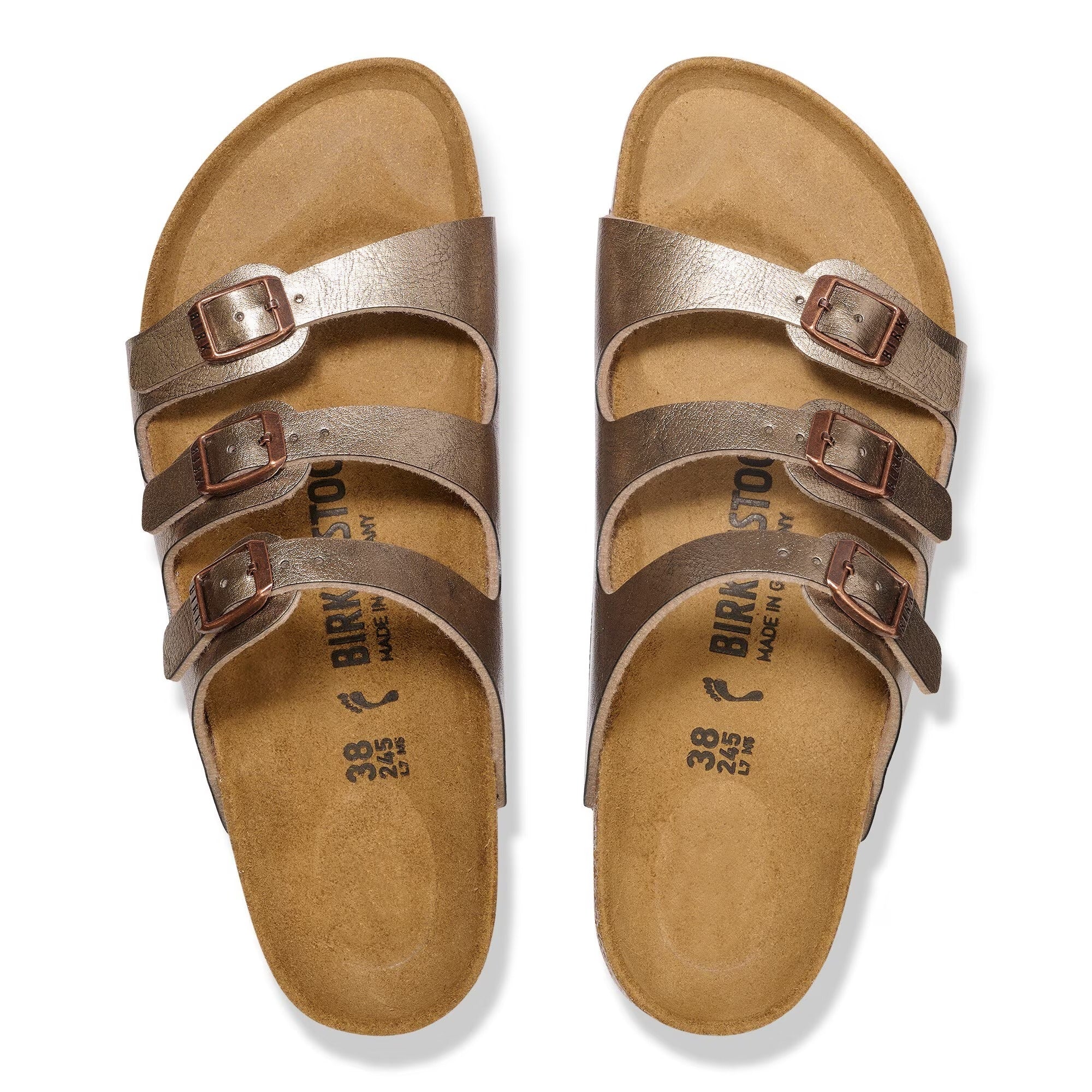 Birkenstock Sandalias Sandals 1030352 Taupe Taupe_shot4