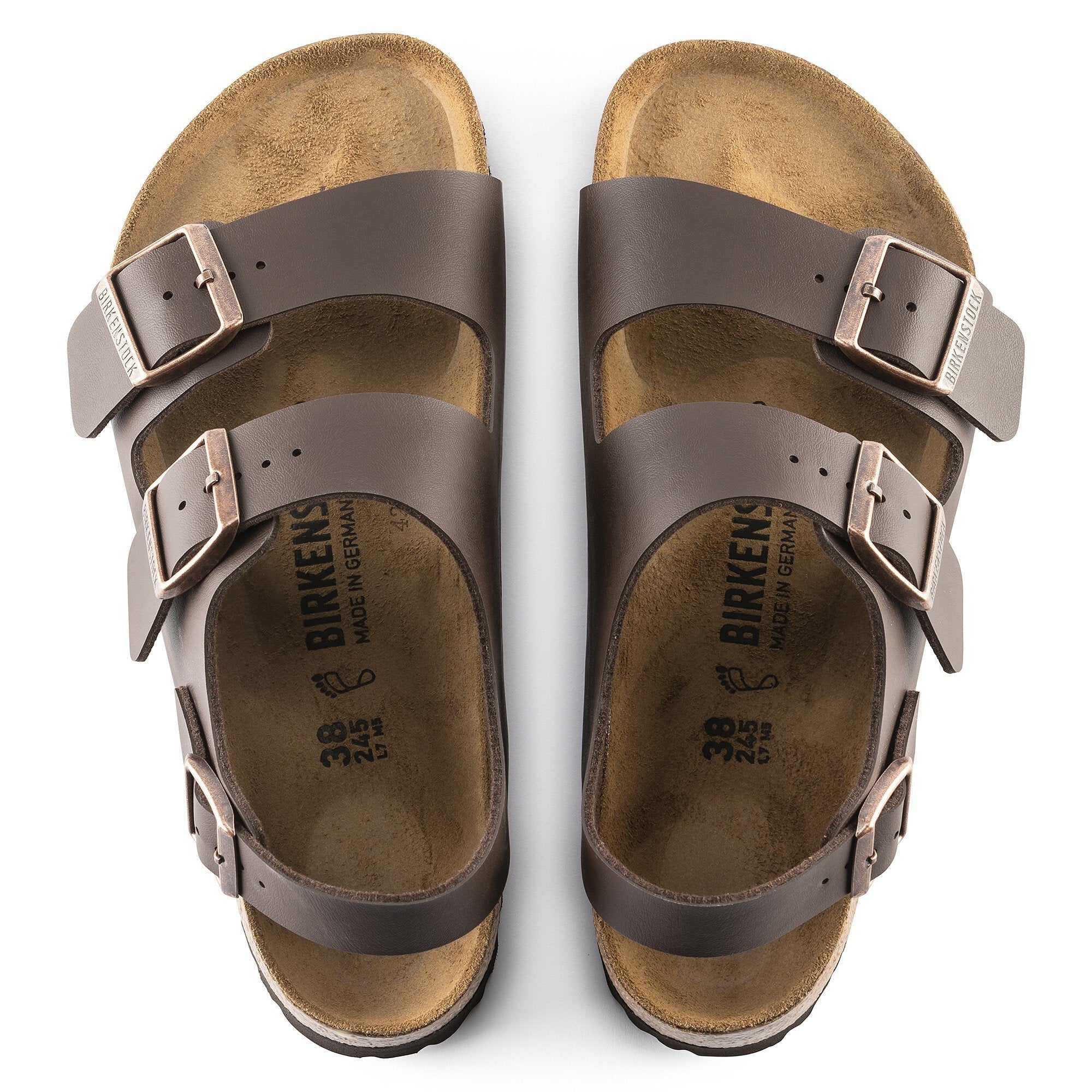 Birkenstock Sandalias Sandals 34703 Dk.brown Castanho Escuro_shot8