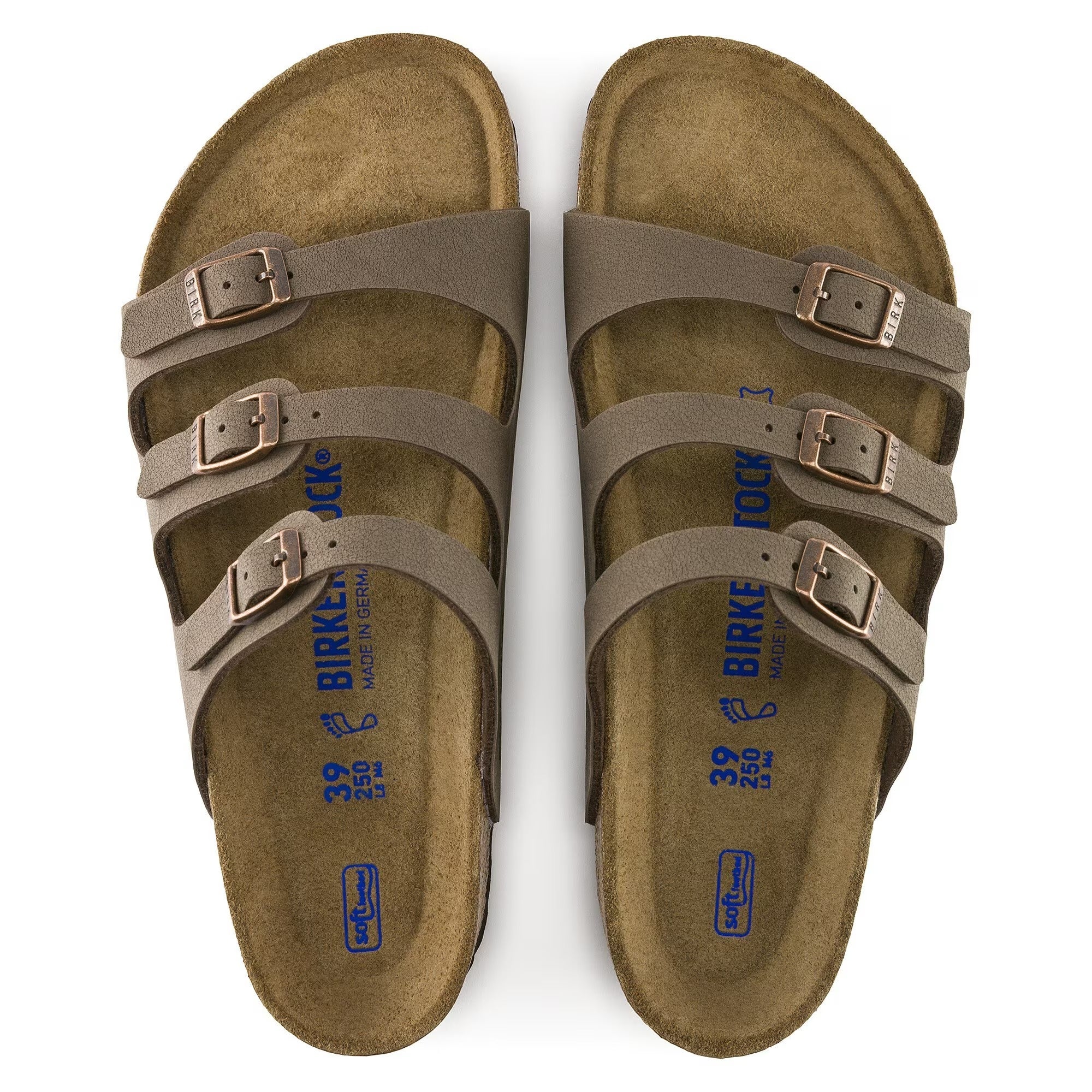Birkenstock Sandalias Sandals 53881 Mocca Castanho_shot5