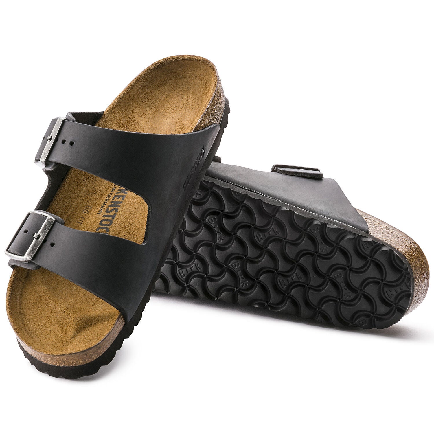 Birkenstock Sandalias Sandals 552113 Black Preto_shot5