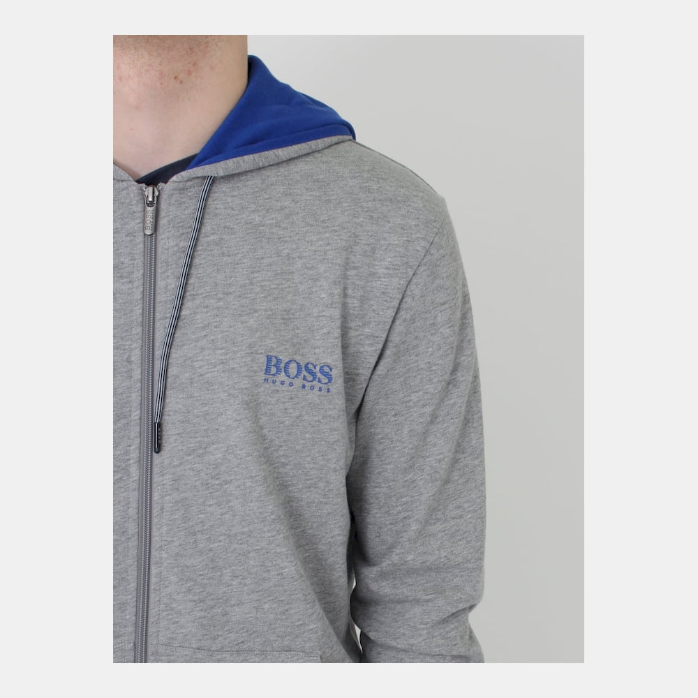 Boss Blusão Jackets Hoodedjacket Grey Cinza Shot12