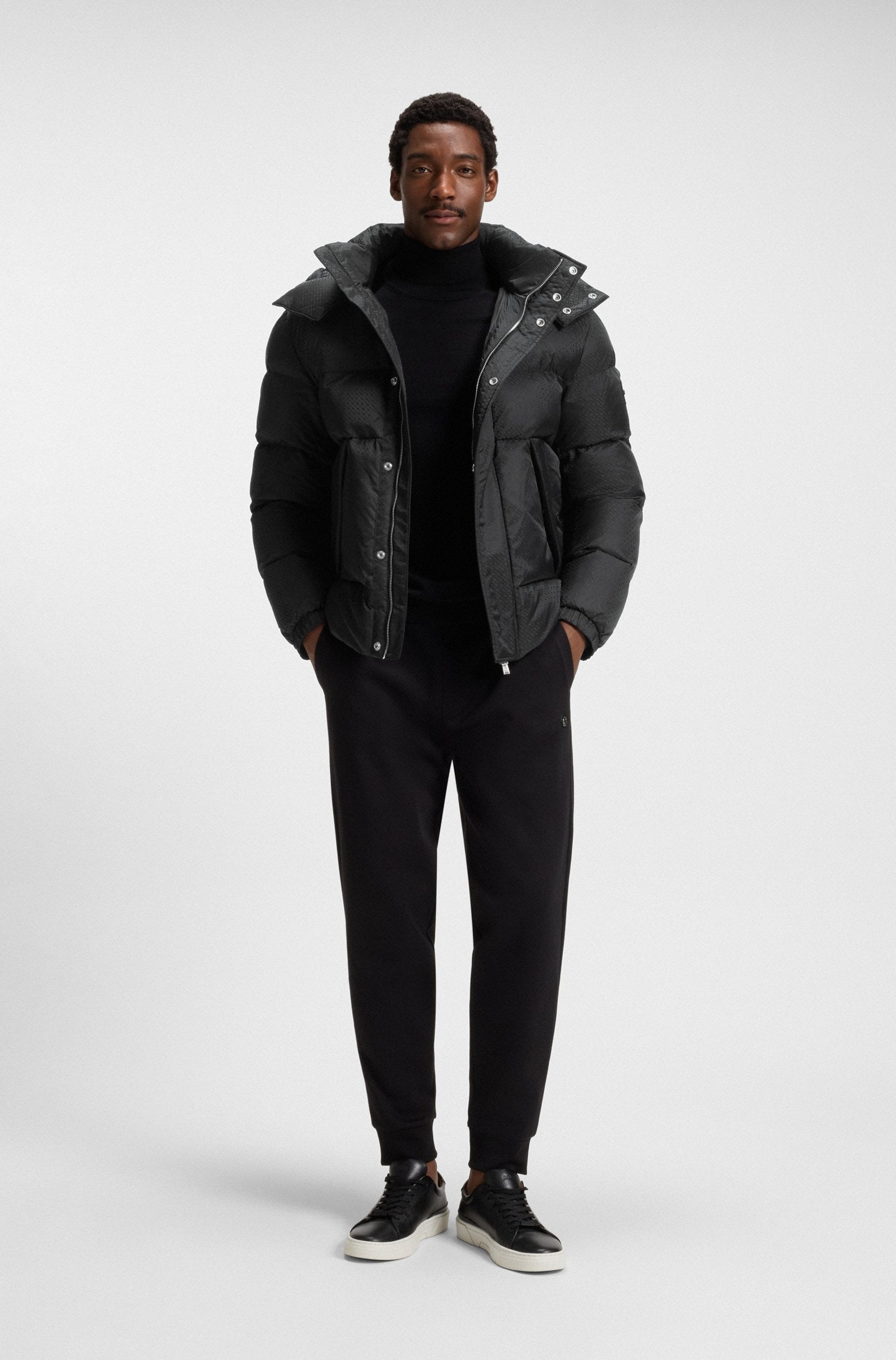 Boss Blusao Jackets  H Corbinian5 Black Preto_shot2