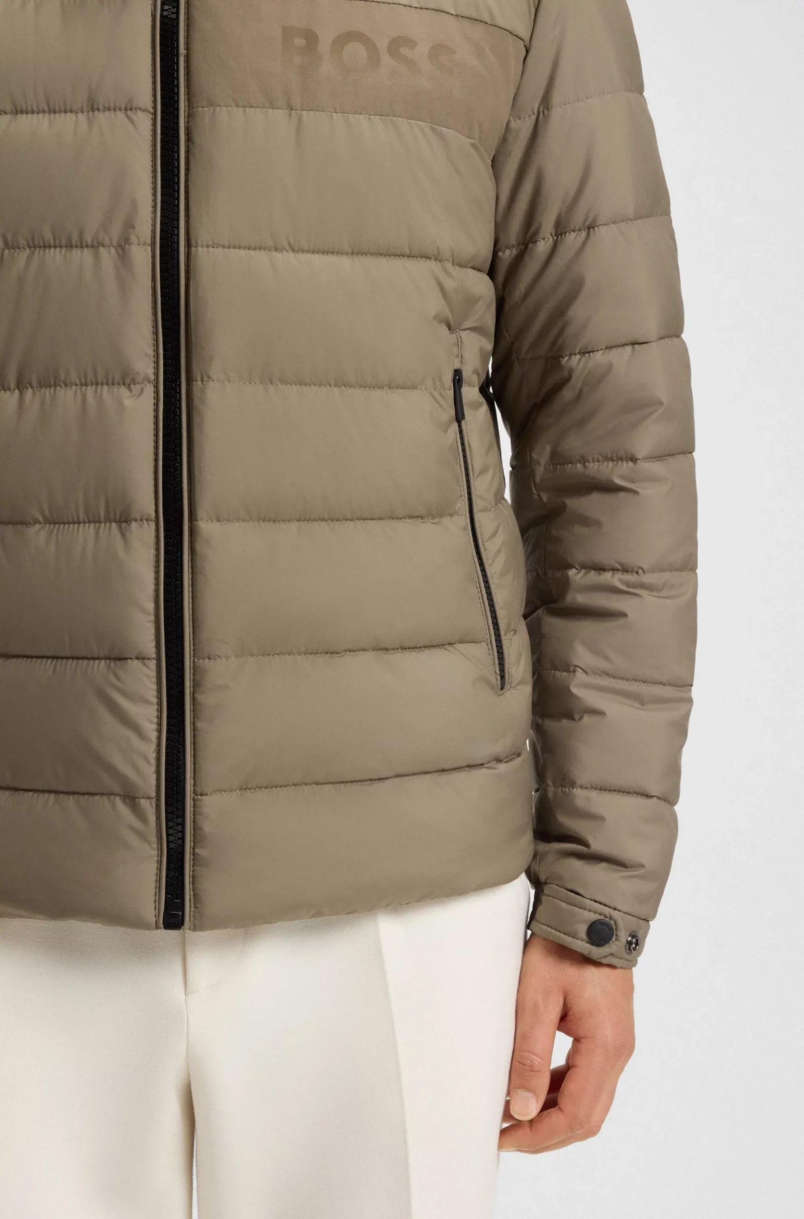 Boss Blusao Jackets H Cenitos Lt.brown Castanho Claro_shot4