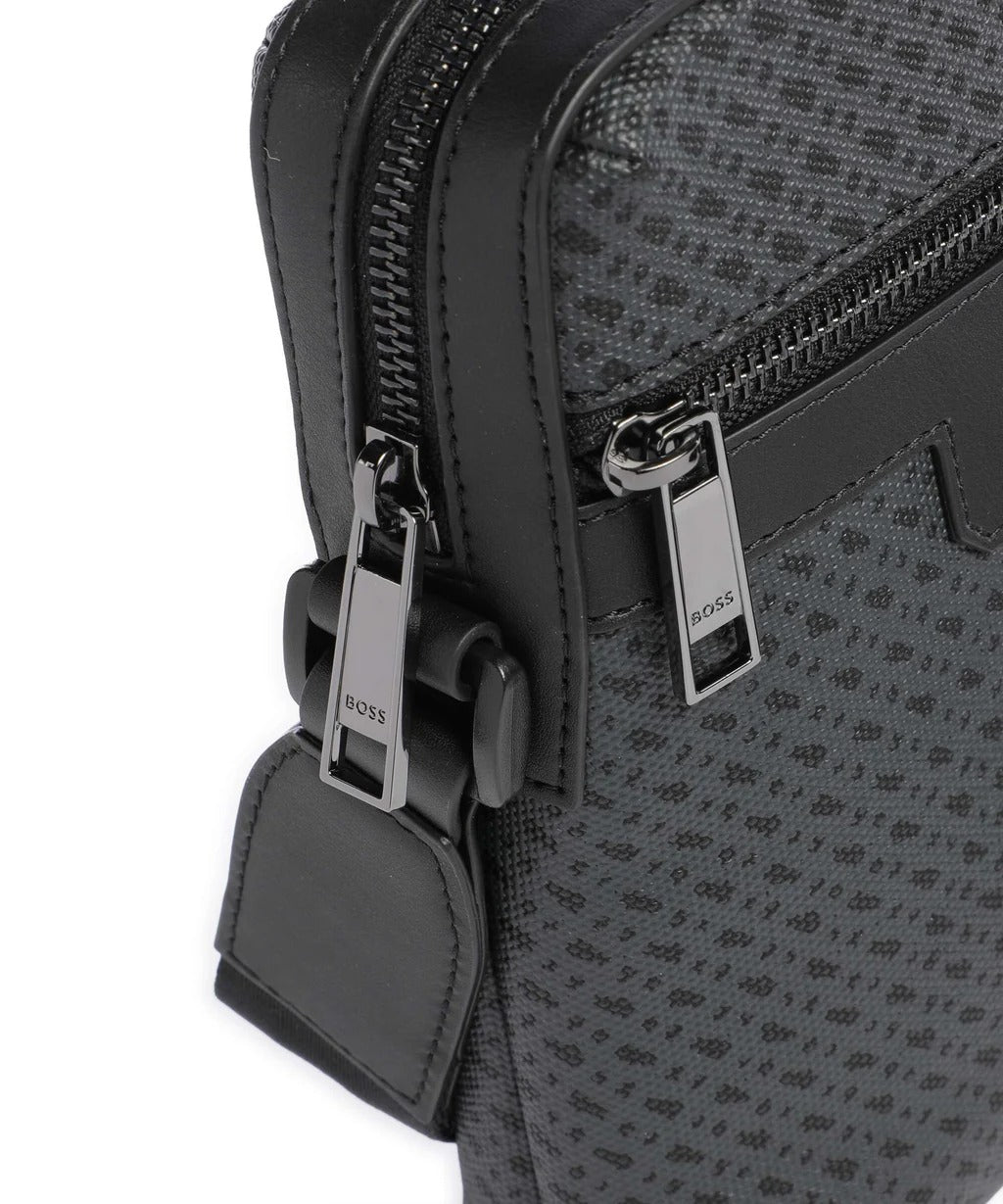 Boss Bolsa Bag Ray Nm Ns Zip Black Preto_shot2