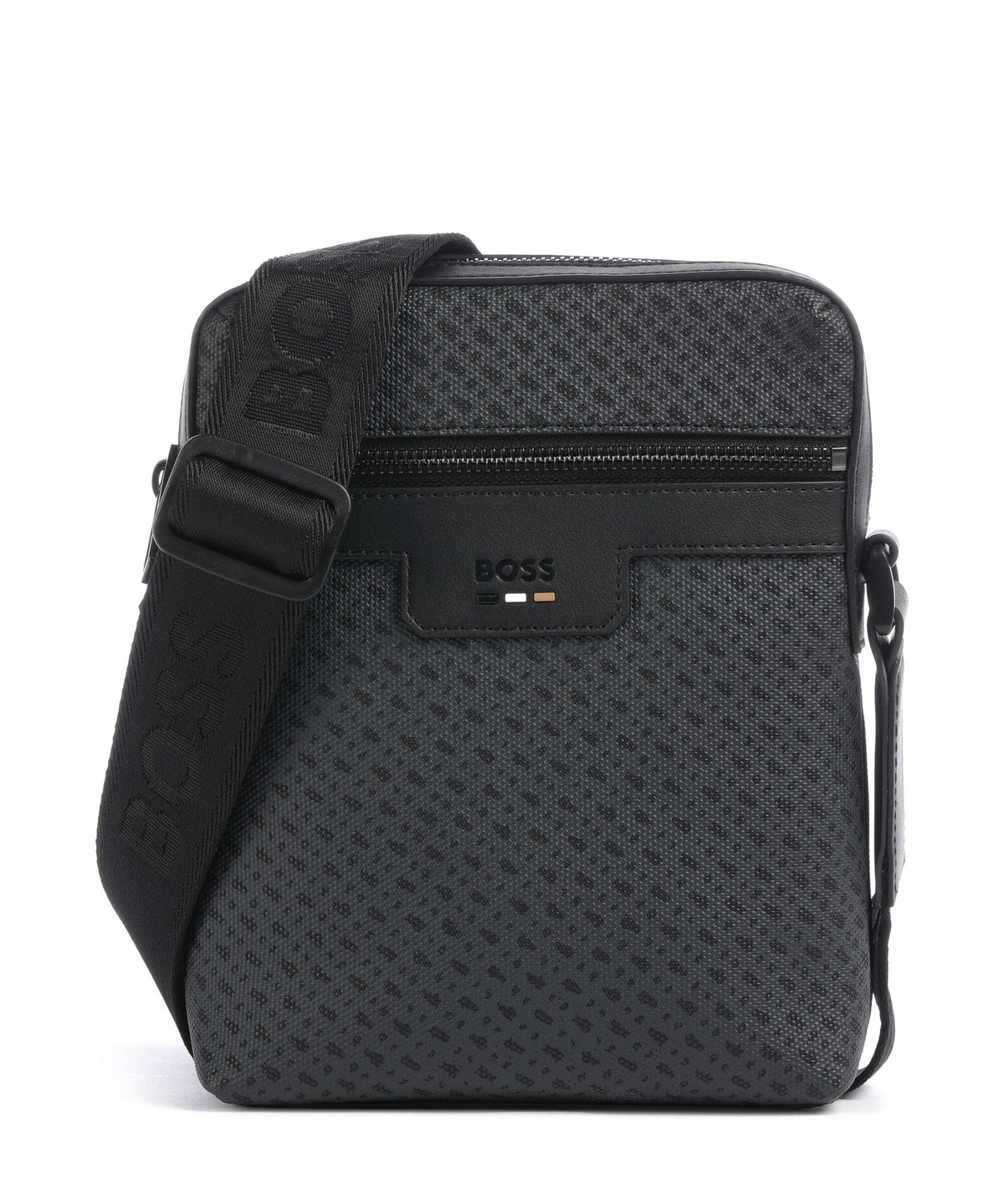 Boss Bolsa Bag Ray Nm Ns Zip Black Preto_shot4
