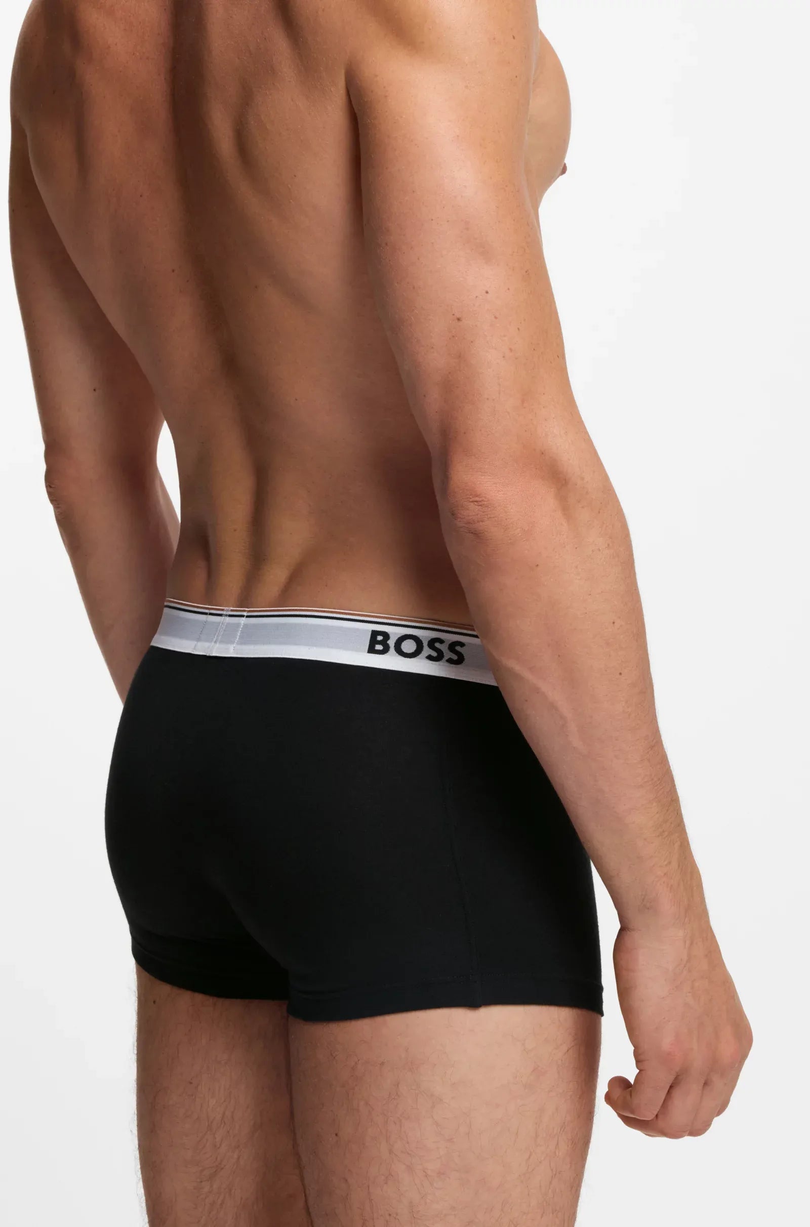 Boss Boxers Boxer Trunk 3p 50554 Black Preto_shot2