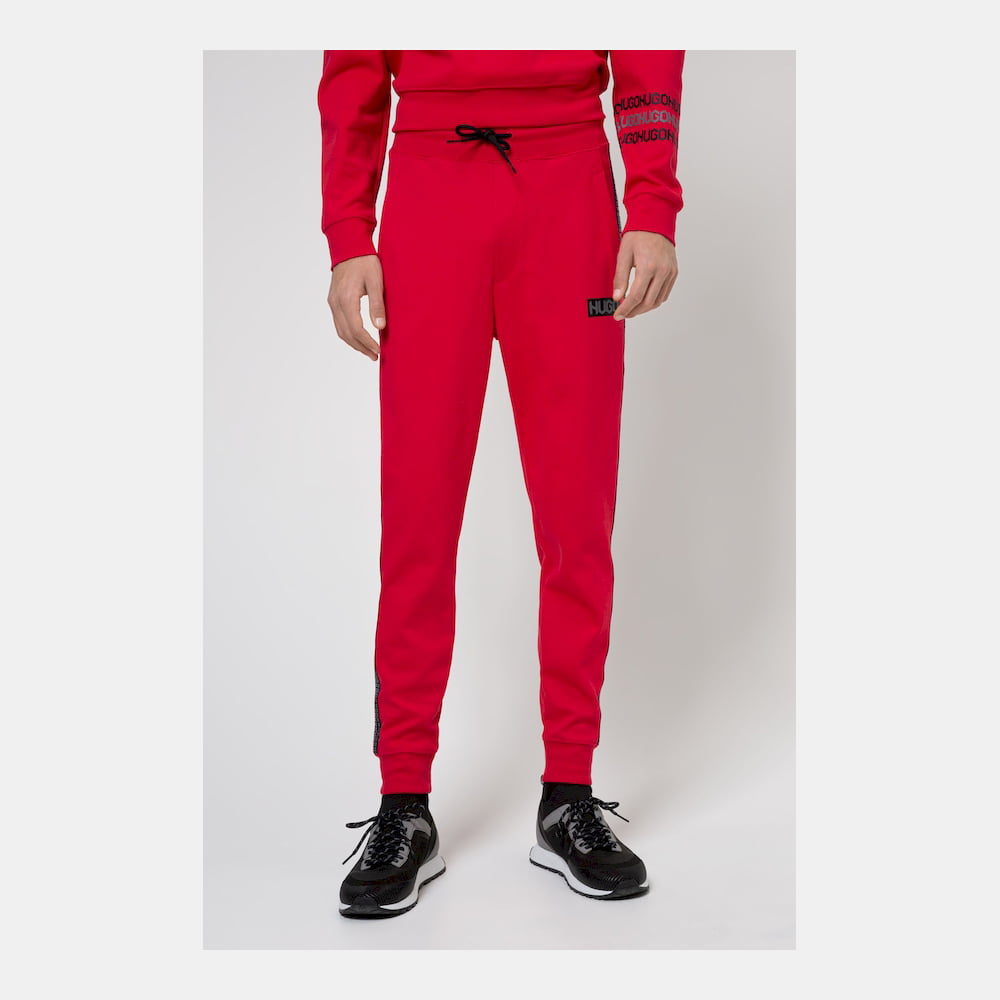 Boss Calças Trousers Donburi Red Vermelho Shot8