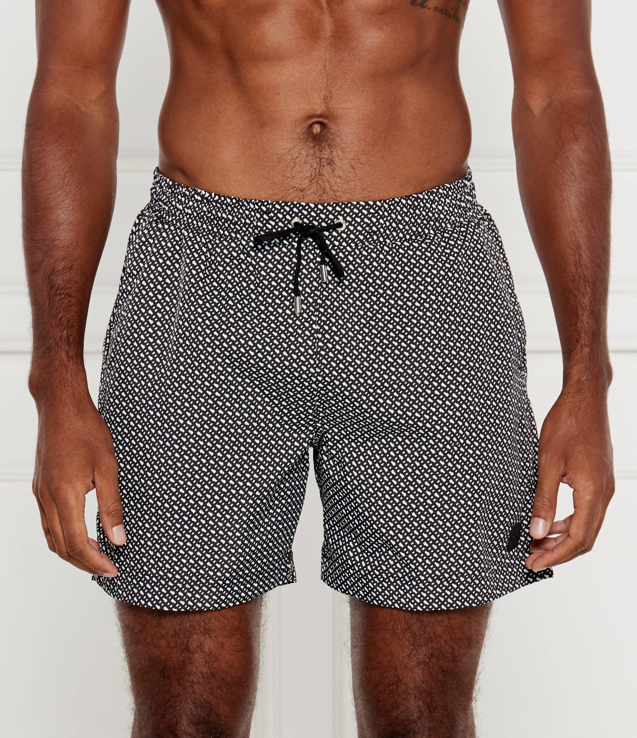 Boss Calcao De Banho Swim Shorts Ciro Black Preto_shot1