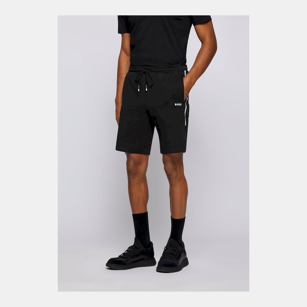 Boss Calcao Shorts Headlo1 Black Preto Shot10