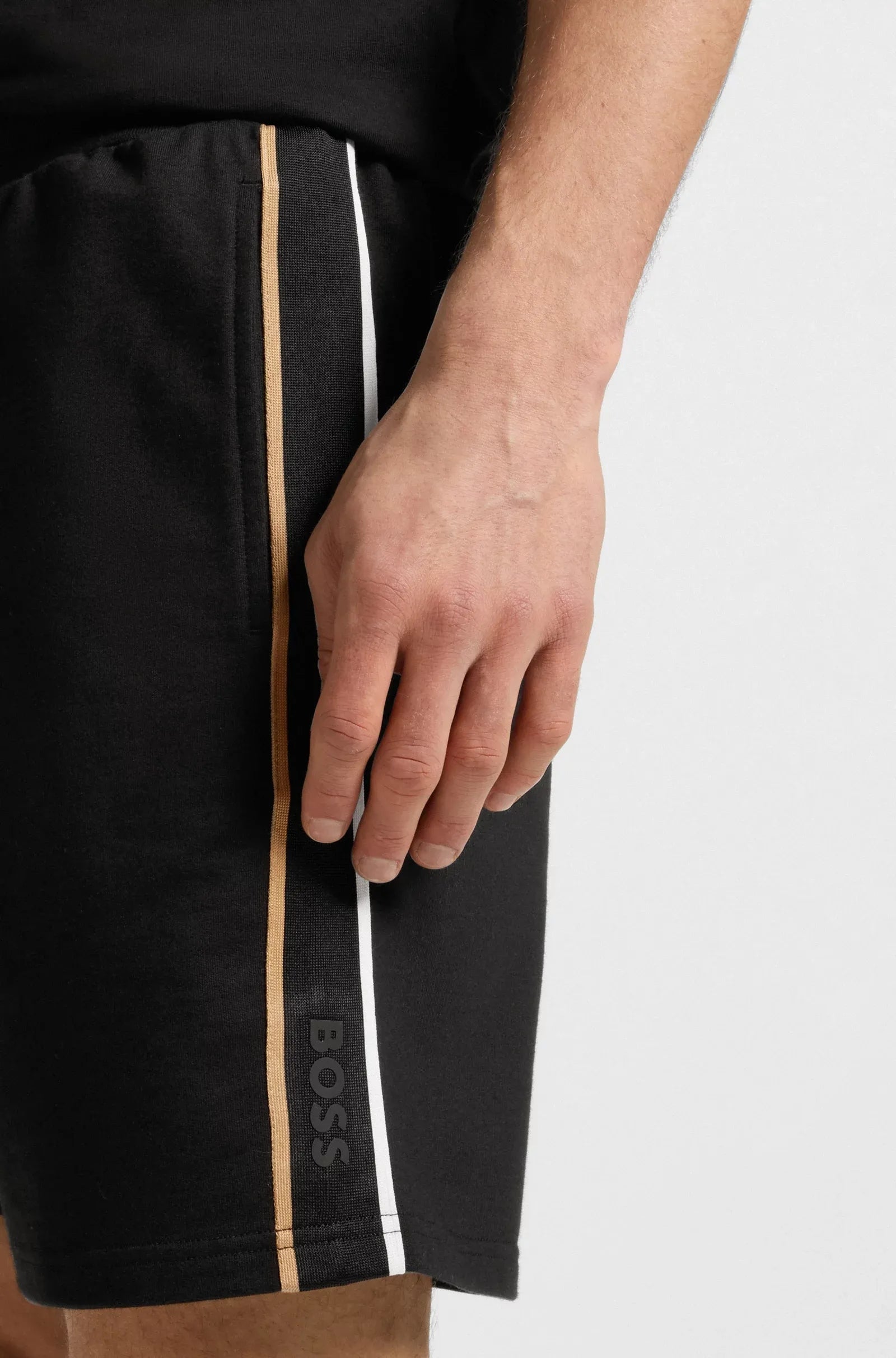 Boss Calcao Shorts Iconic Shorts  Black Preto_shot4