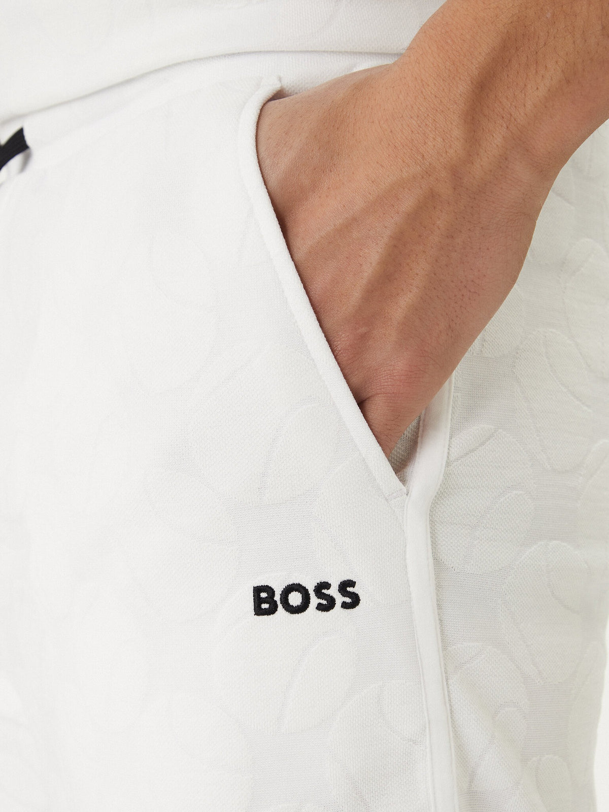 Boss Calcao Shorts Jt Member Shor White.logo Branco_shot5
