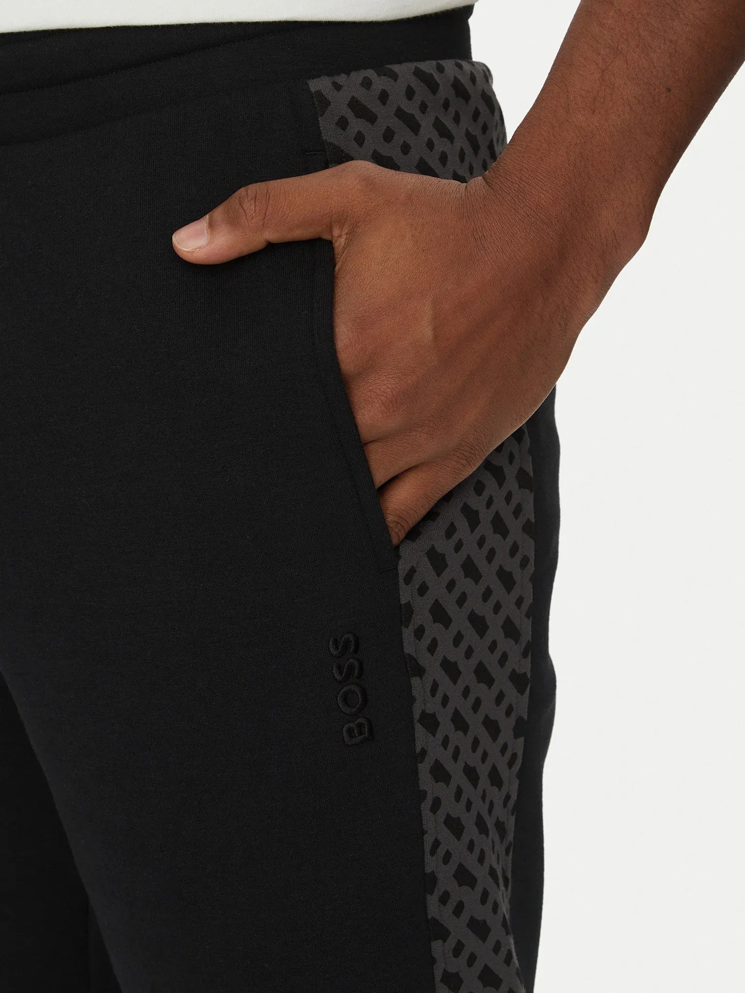 Boss Calcao Shorts Luke Shorts Black Preto_shot4