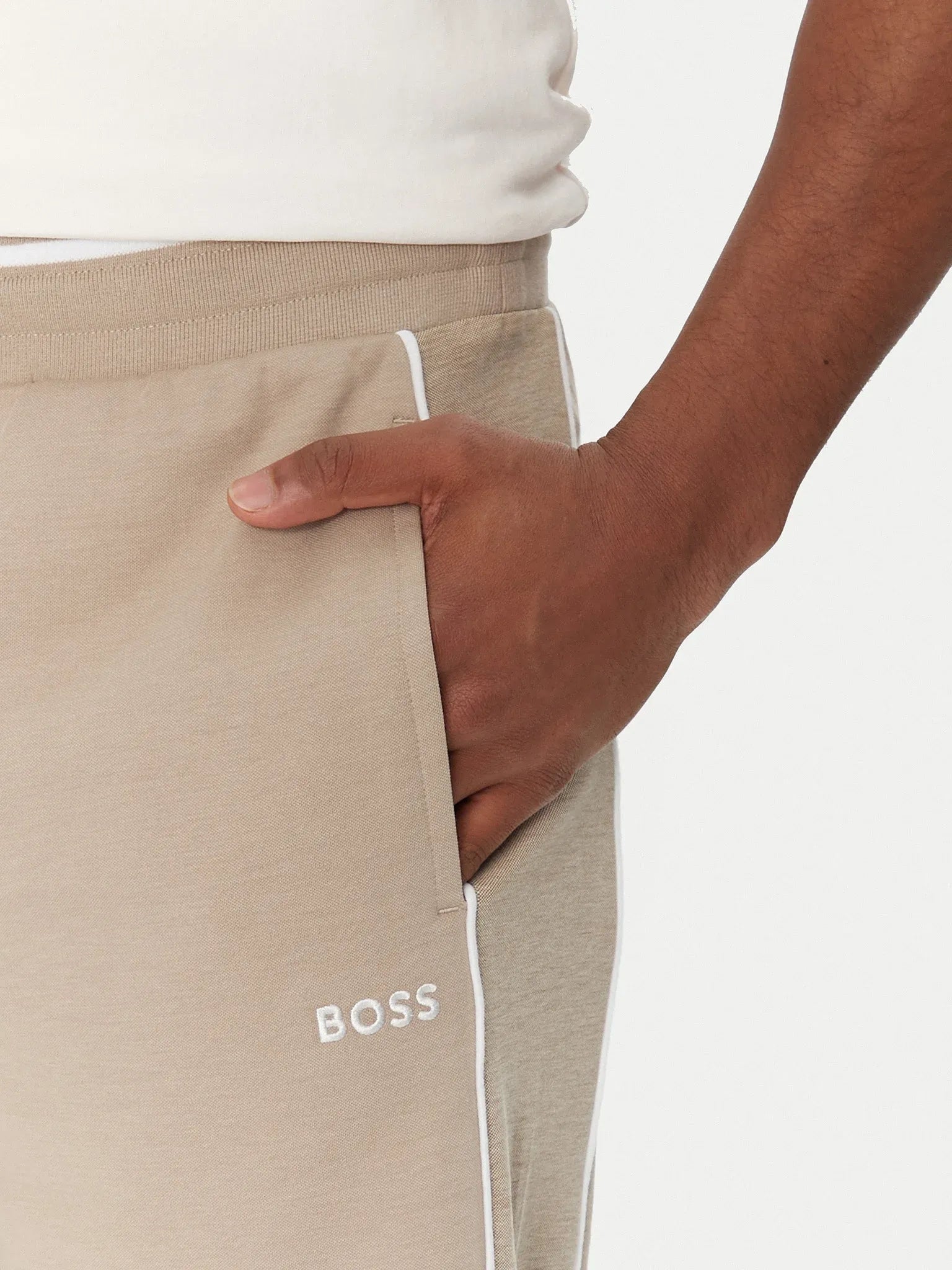 Boss Calcao Shorts Tracksuit Shor Lt.bege Beige Claro_shot3