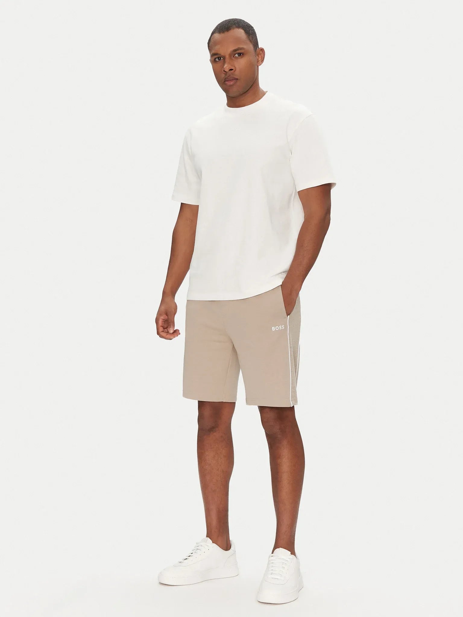 Boss Calcao Shorts Tracksuit Shor Lt.bege Beige Claro_shot5