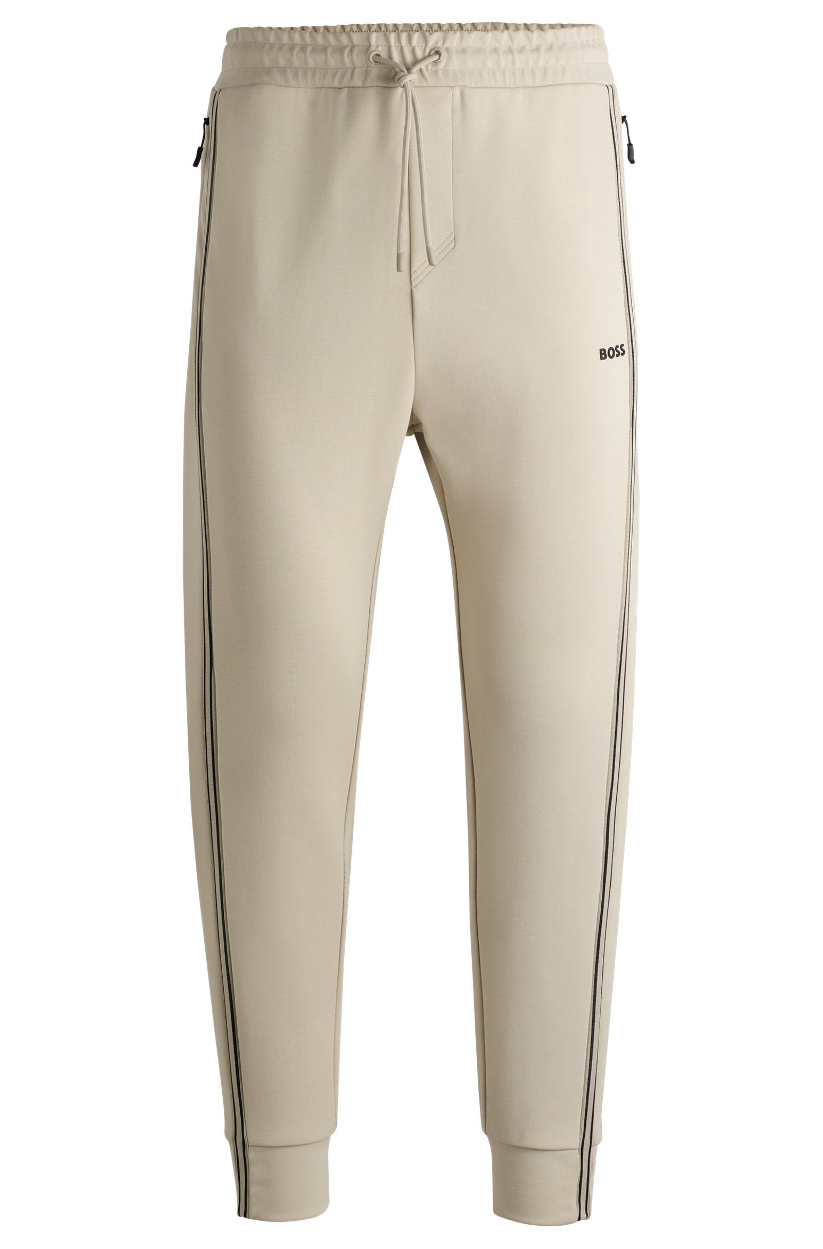 Boss Calcas Training Pants Hadiko 1 50523 Beige Beige_shot1