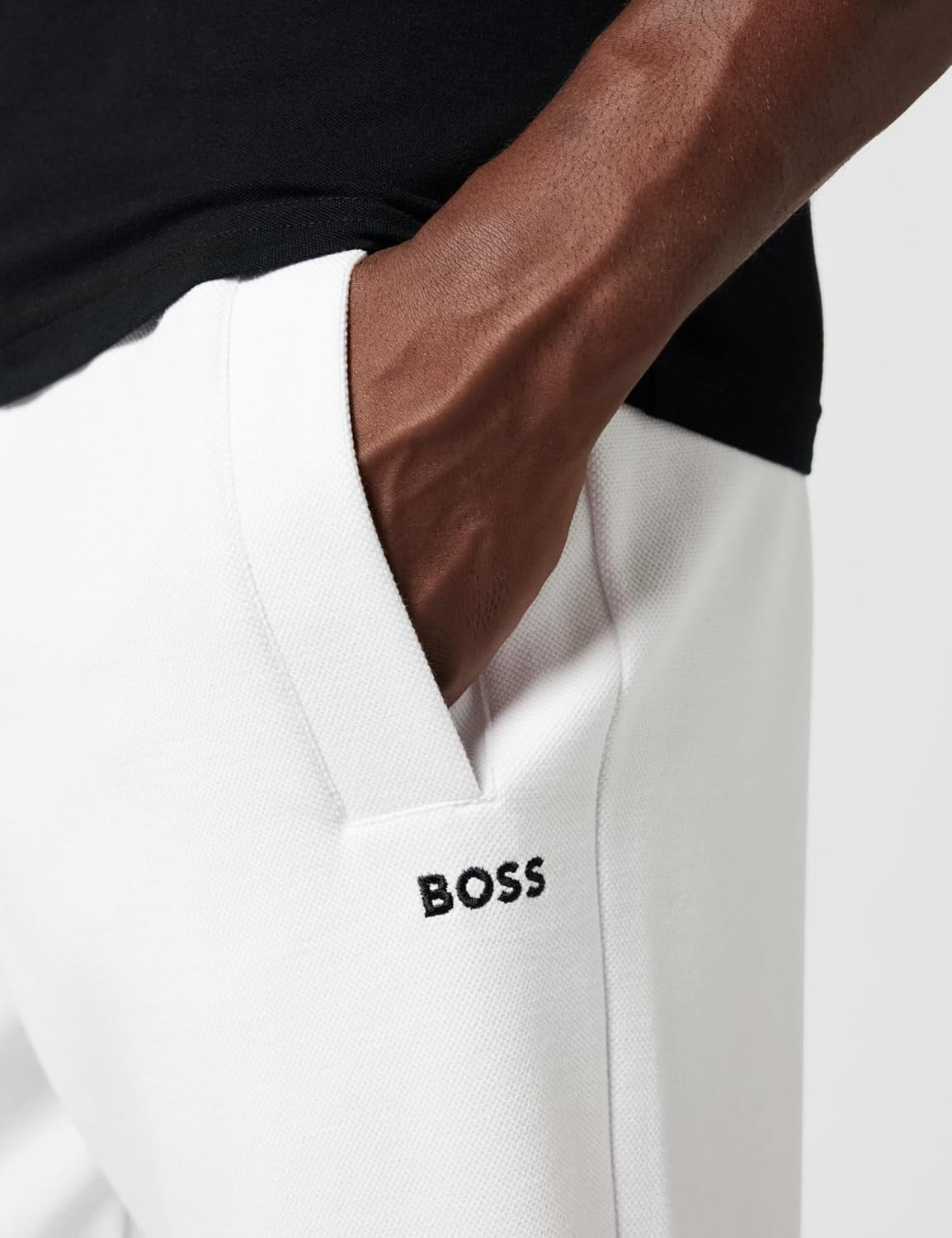 Boss Calcas Training Pants Jt Union Hadik White Branco_shot3