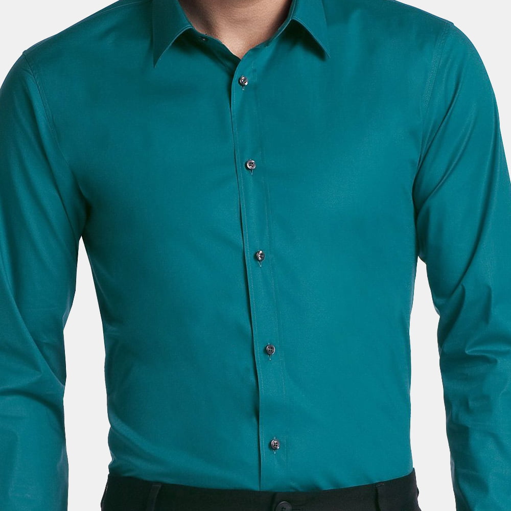 Boss Camisa Shirt Elisha Dk.green Verde Escuro Shot1