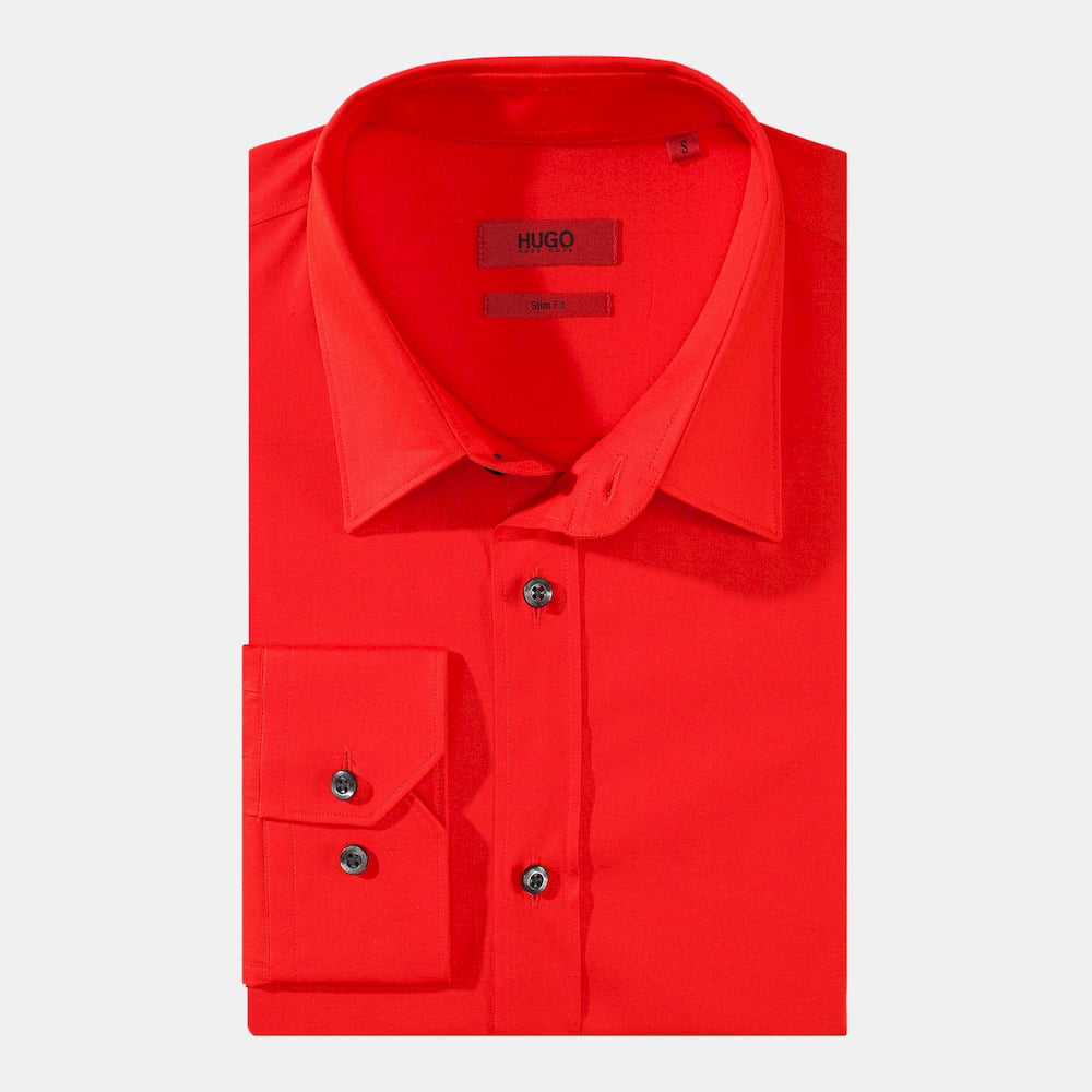 Boss Camisa Shirt Elisha Red Vermelho Shot6