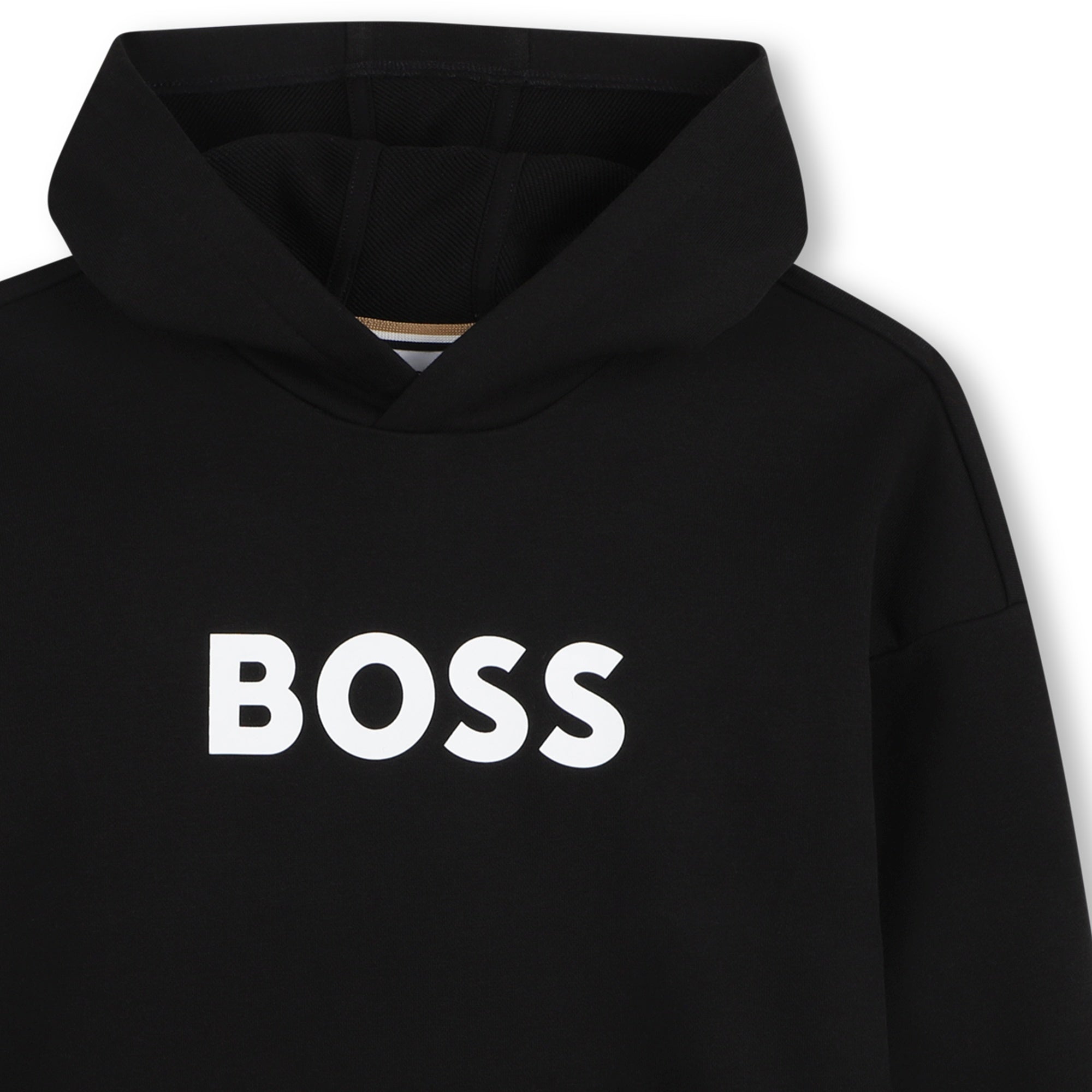 Boss Camisola Hoodie J52969 Black Preto_shot4