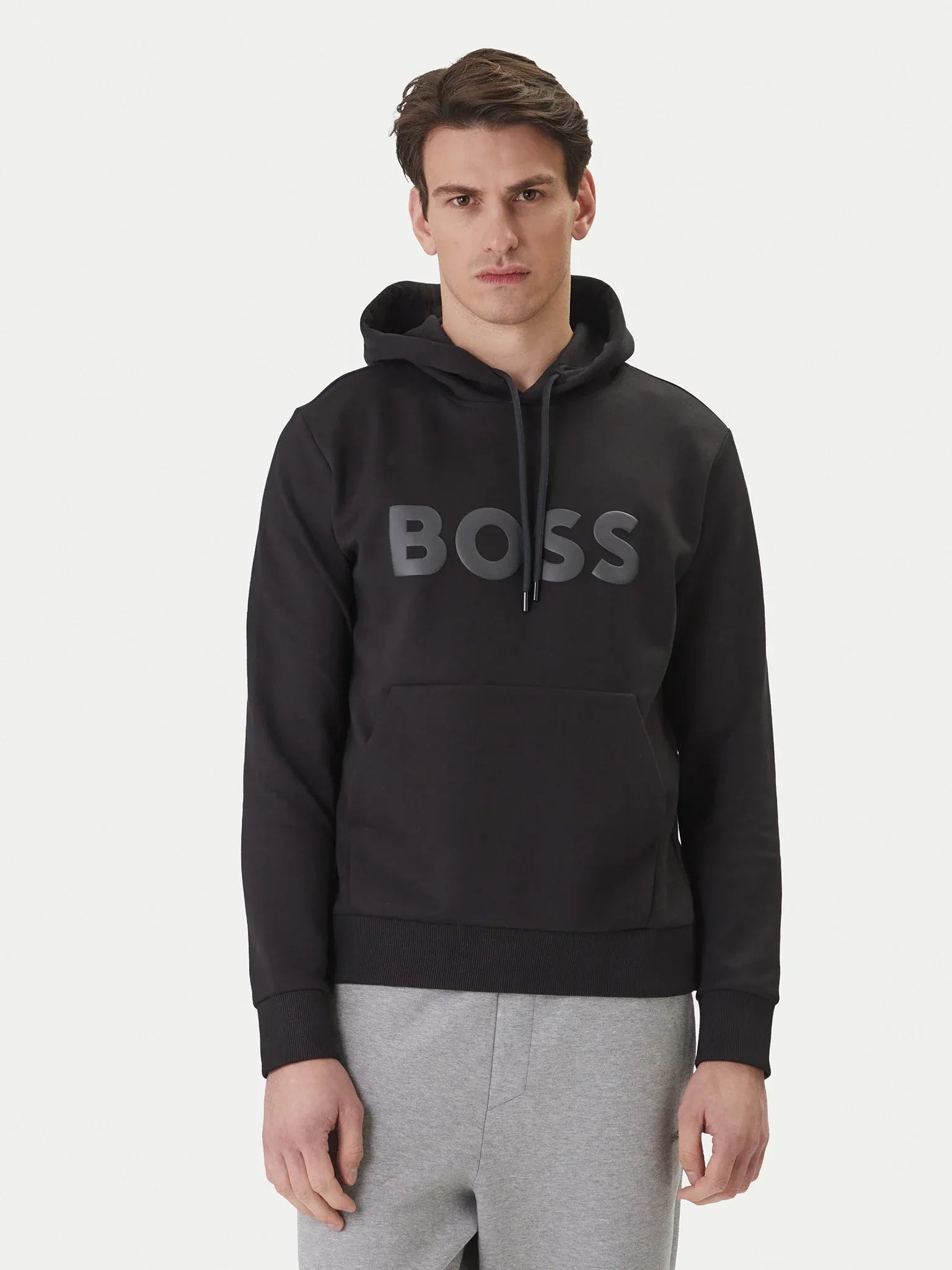 Boss Camisola Hoodie Soody 50555515 Black Preto_shot1