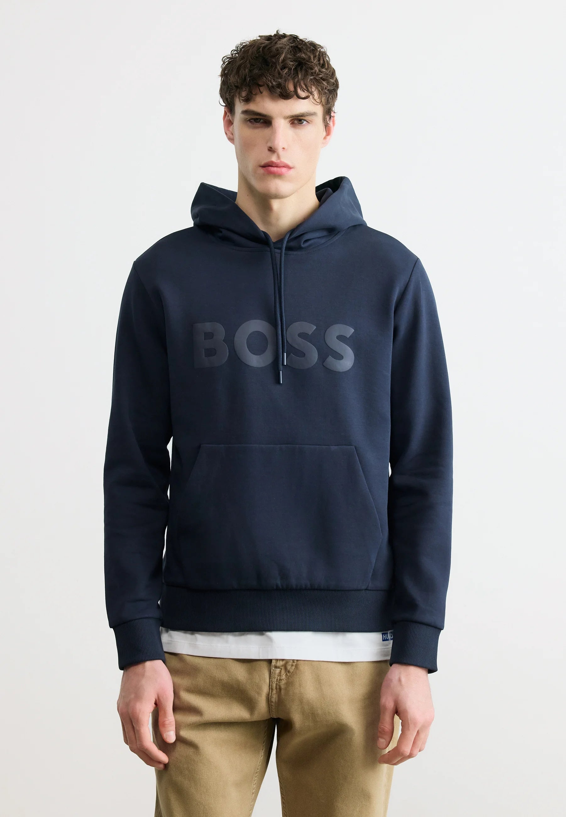 Boss Camisola Hoodie Soody 50555515 Dk.blue Azul Escuro_shot1