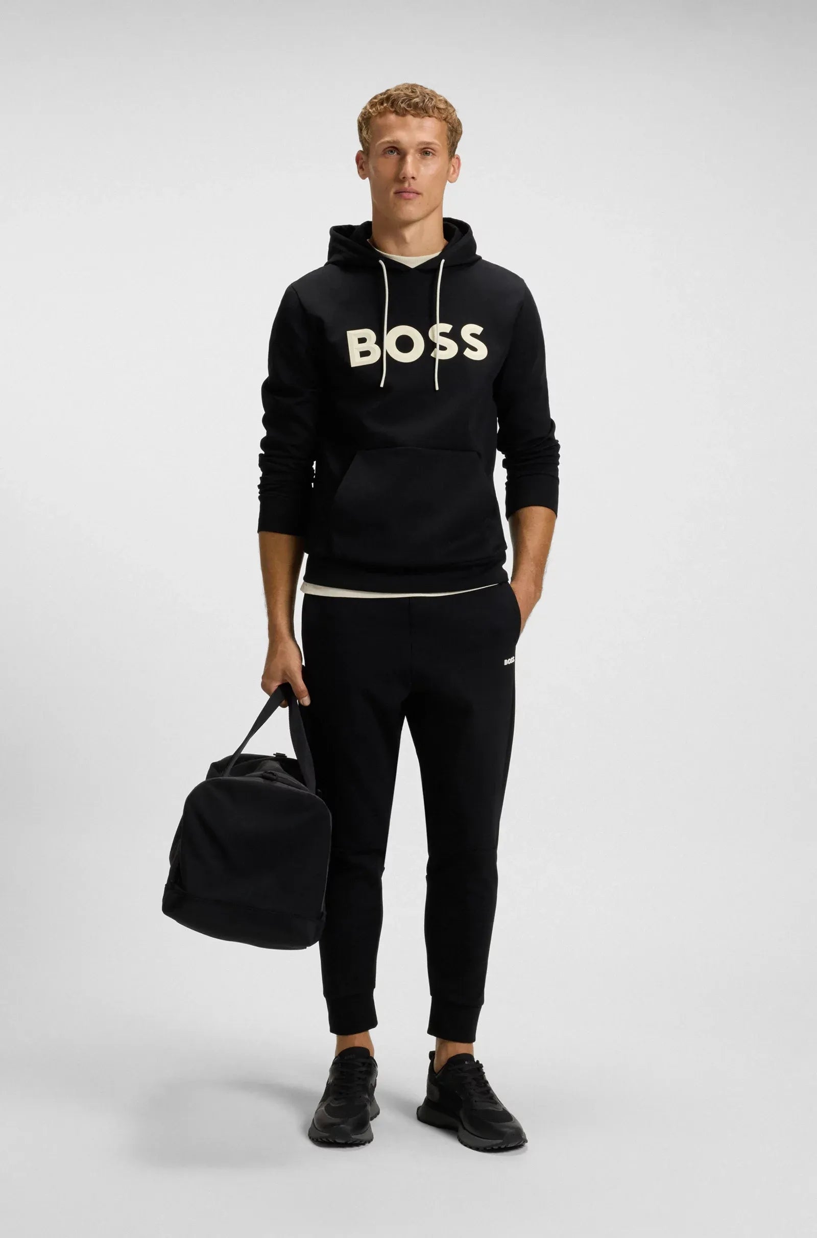 Boss Camisola Hoodie Soody Zone 457 Black Preto_shot3