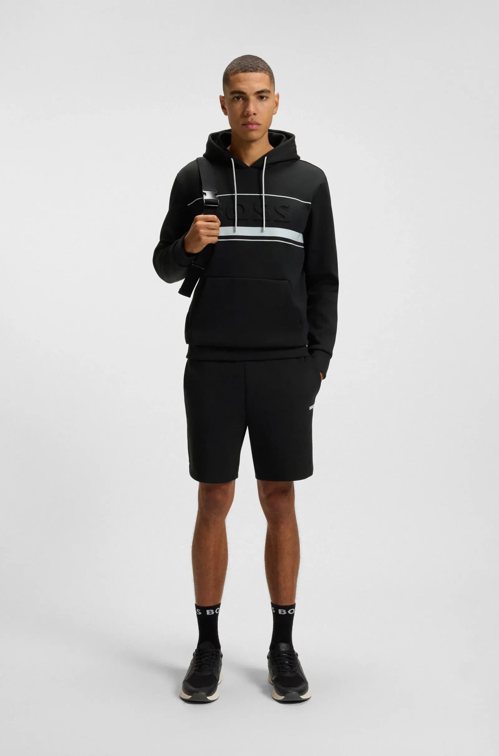 Boss Camisola Hoodie Soody Zone Black Preto_shot3