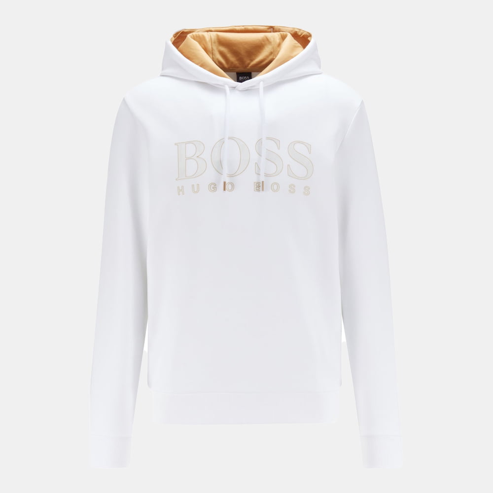 Boss Camisola Hoodie Soody2 White Branco Shot2