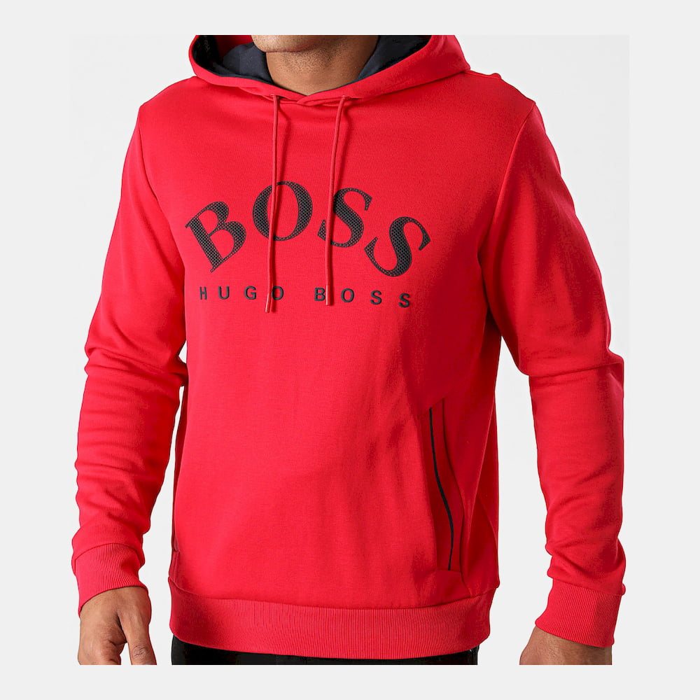 Boss Camisola Hoodie Soody50430864 Red Vermelho Shot2