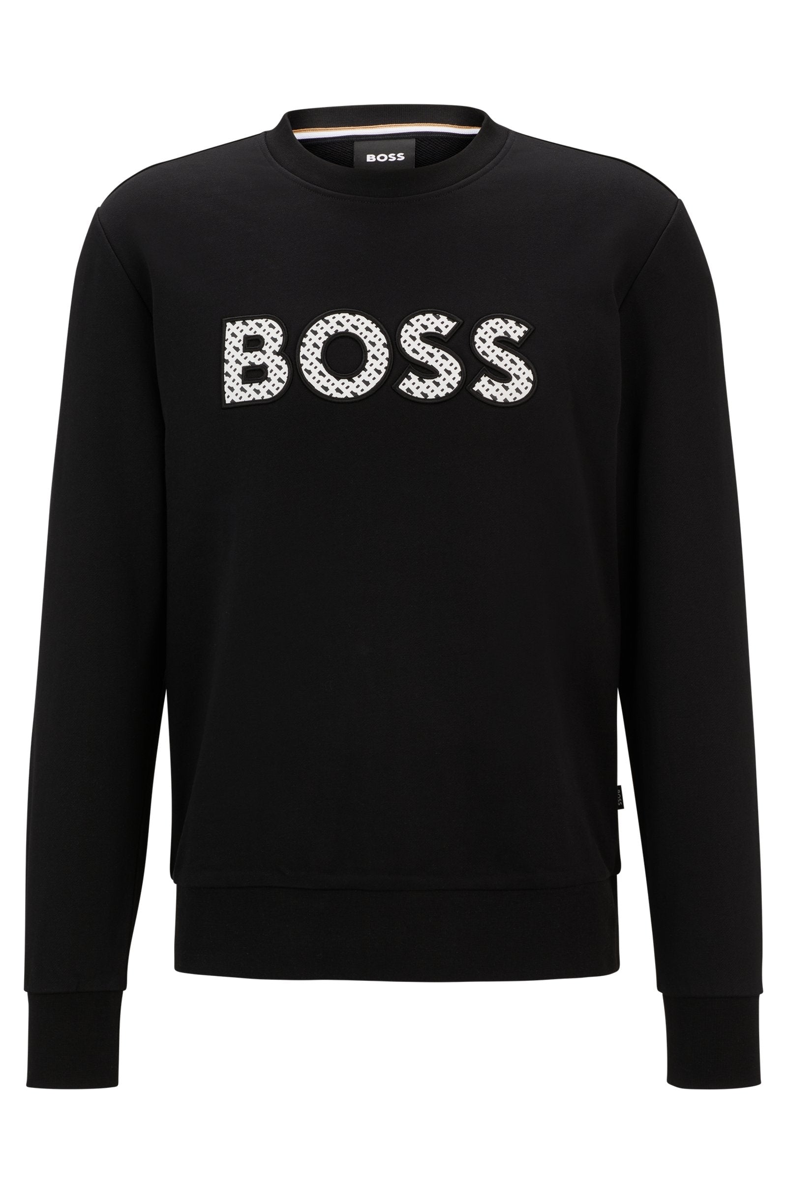 Boss Camisola Sweat C Soleri 04 Black Preto_shot1