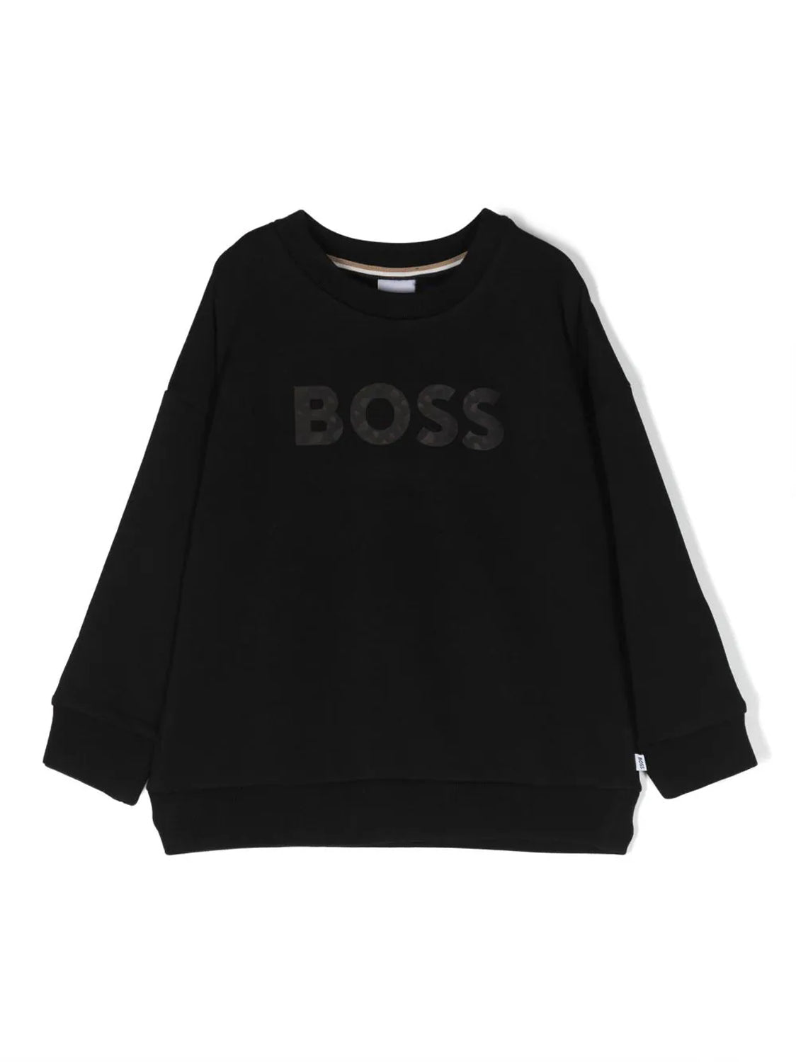 Boss Camisola Sweat J25q16 Black Preto_shot1