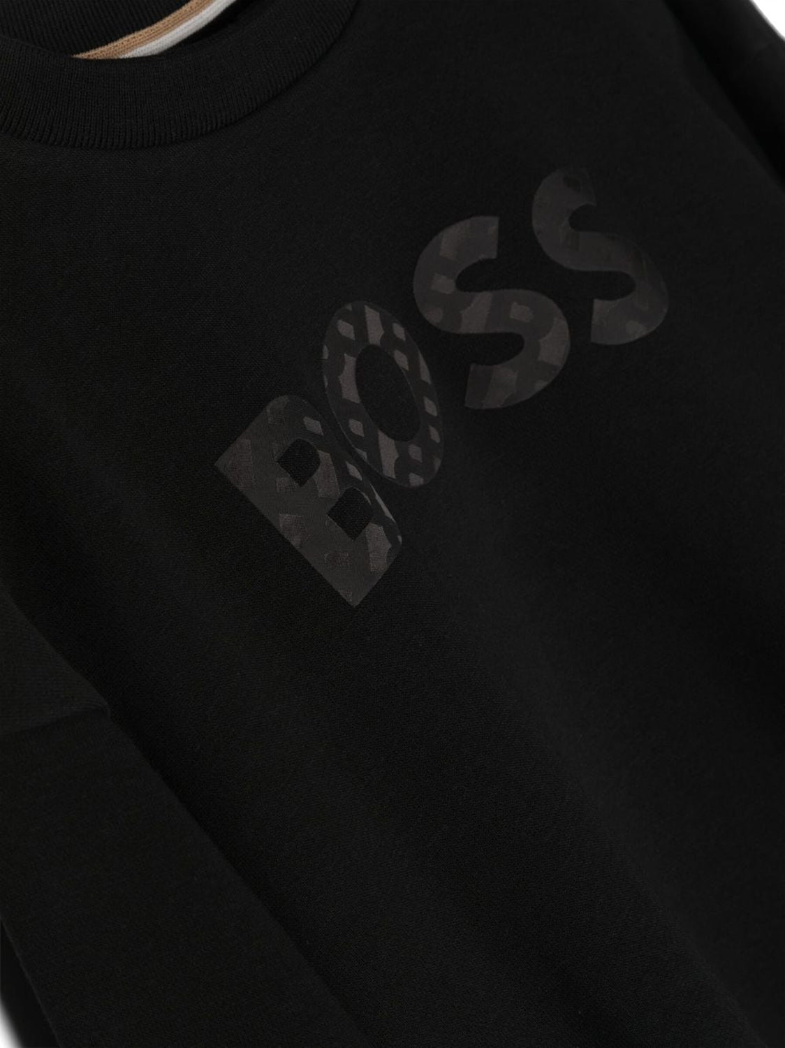 Boss Camisola Sweat J25q16 Black Preto_shot2